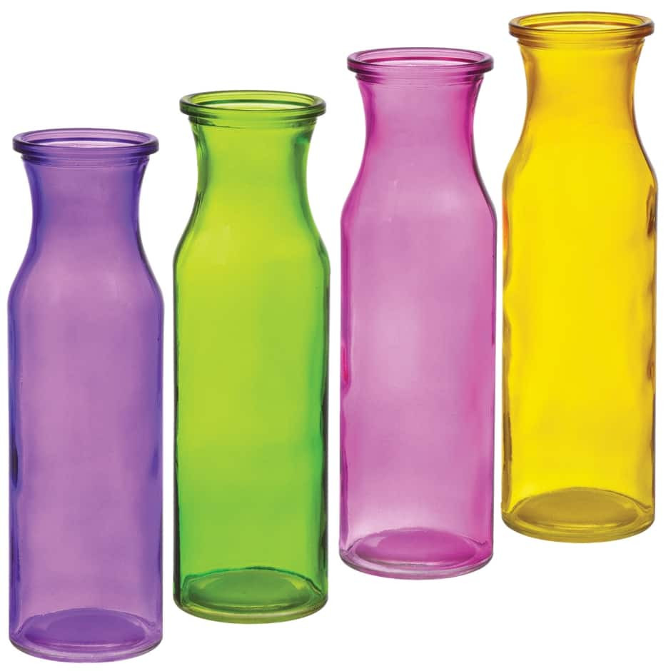 Brown Glass Bottle Vase Of Milk Glass Dollar Tree Inc for Translucent Glass Milk Bottle Vases 7a¾