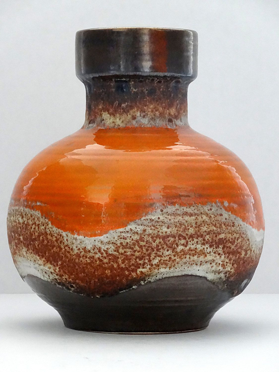 30 Fabulous Brown Glass Vase 2024 free download brown glass vase of carstens mid century stretched neck orange white brown round west with regard to carstens mid century stretched neck orange white brown round west german fat lava vase by