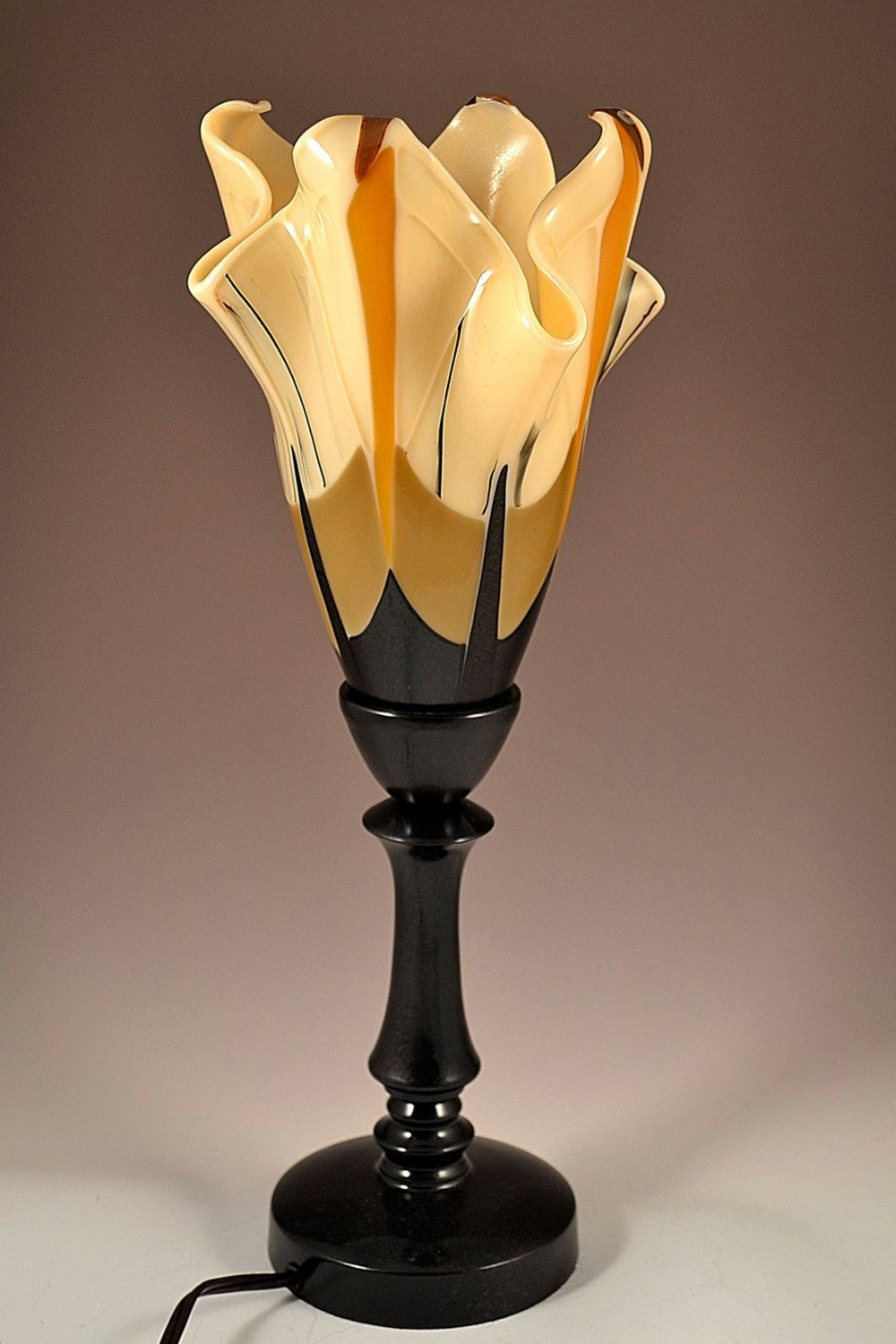 18 Popular Brushed Nickel Vase 2024 free download brushed nickel vase of modern fused glass table lamp lily glass art pinterest glass regarding modern fused glass table lamp lily by krenzin11 on etsy