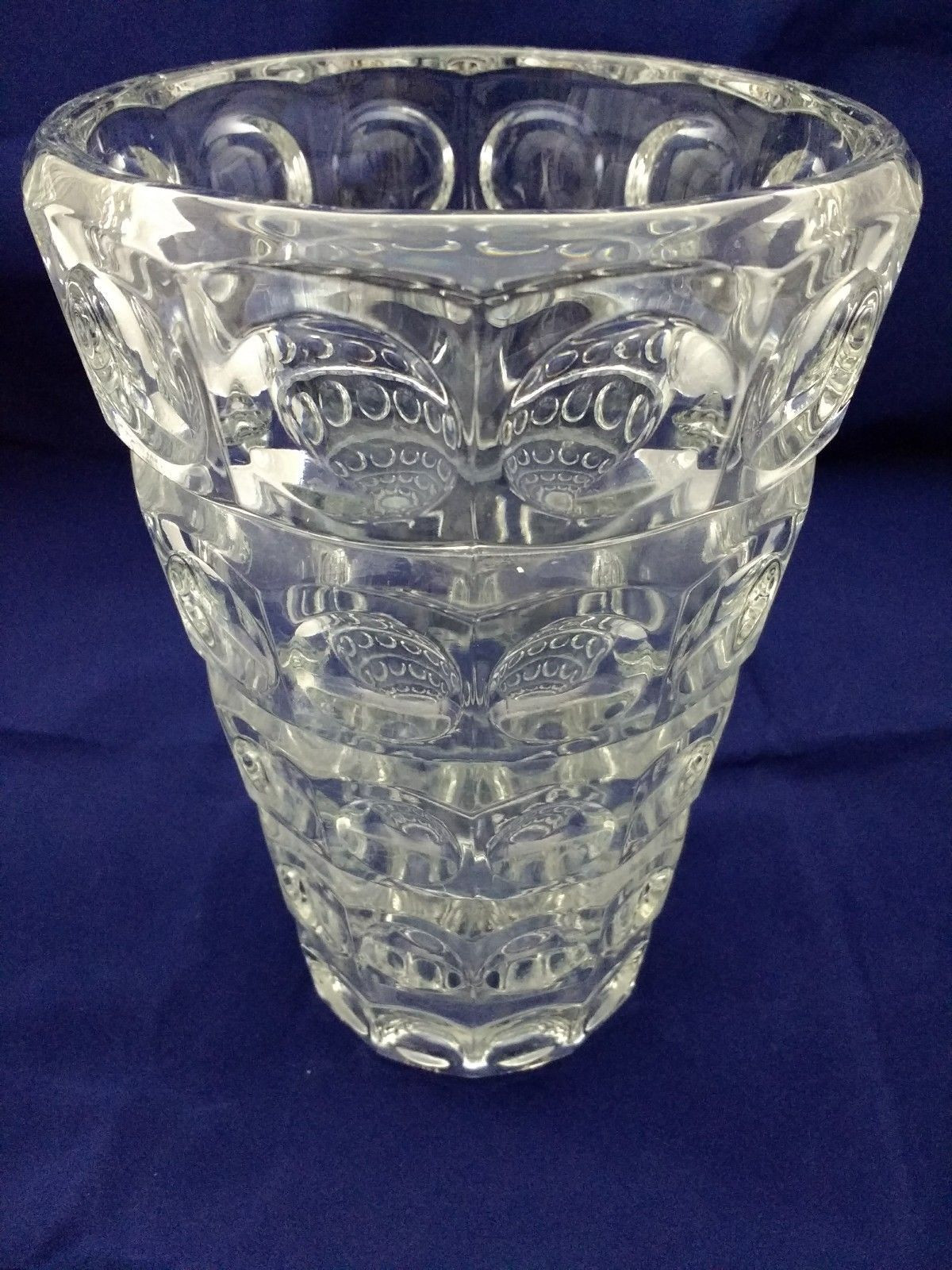 bubble bowl glass vase of sklo union rosice lense vase rosice sklo remarkable glass from a regarding sklo union rosice lense vase ebay