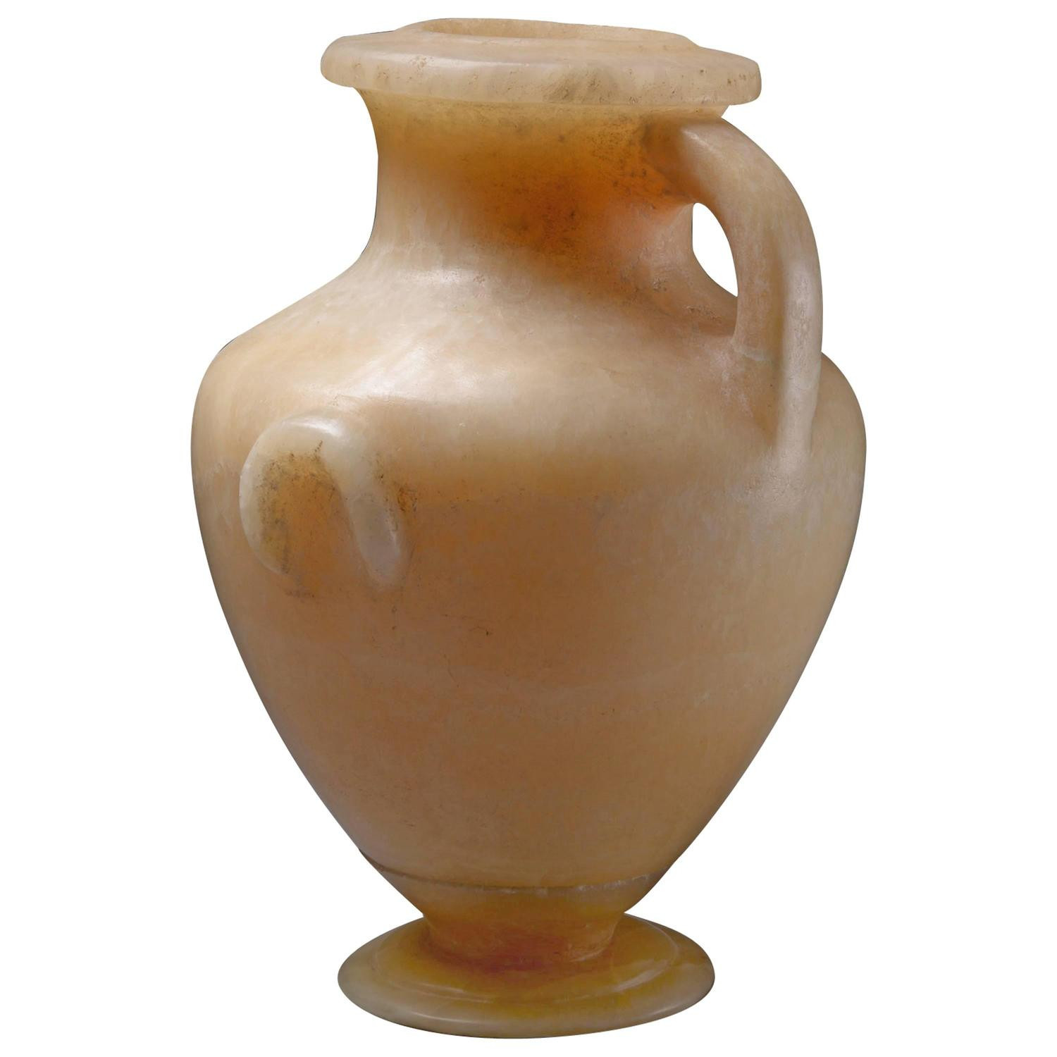 carved alabaster vase of elegant ancient egyptian alabaster vase 250 bc for sale at 1stdibs throughout 4836373 z