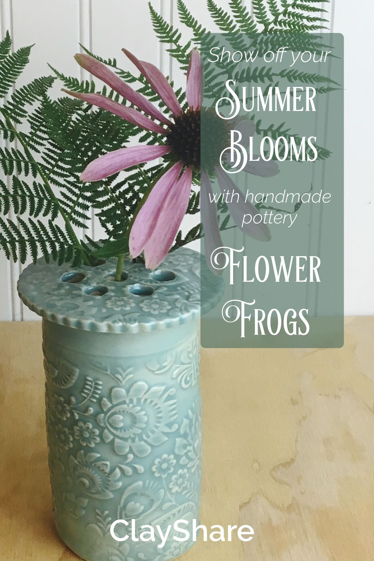 22 Awesome Ceramic Flower Frog Vase 2024 free download ceramic flower frog vase of show off your beautiful blooms with these fun and easy to make in show off your beautiful blooms with these fun and easy to make flower frogs follow clayshare for