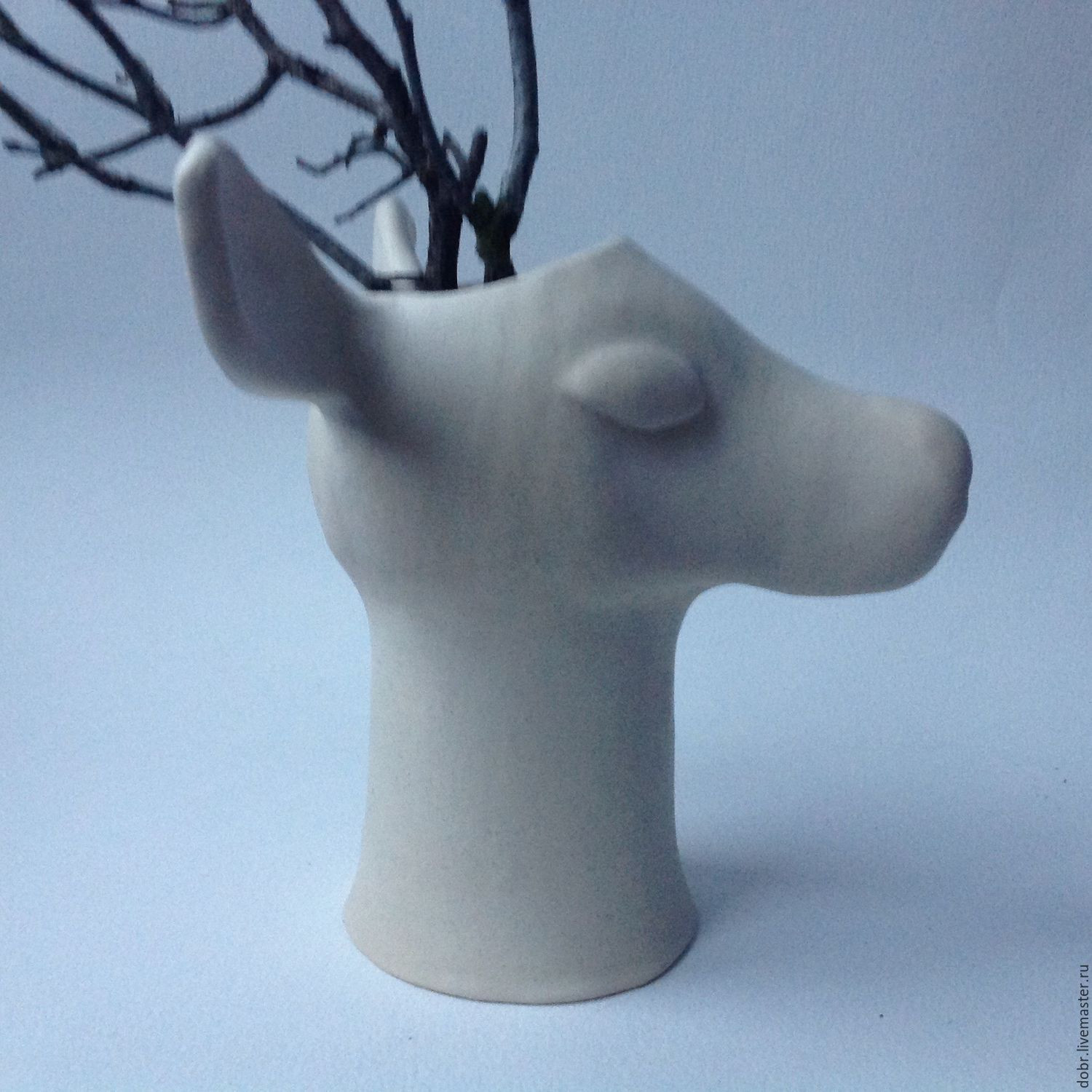 18 Recommended Ceramic Head Vase 2022 free download ceramic head vase of ceramic vase deer shop online on livemaster with shipping in vases handmade ceramic vase deer natalia dobrzhanskayadobrceramics my livemaster