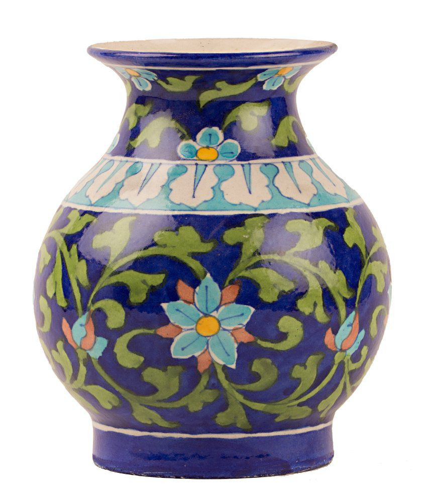 18 Recommended Ceramic Head Vase 2024 free download ceramic head vase of rajasthali blue pottery flower wash pot 556 inches buy rajasthali with rajasthali blue pottery flower wash pot 556 inches
