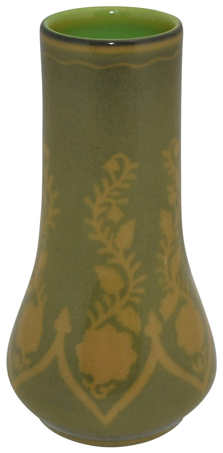 ceramic rain boot vase of rookwood pottery 1918 porcelain green yellow tint floral vase 1278f with rookwood pottery 1918 porcelain green yellow tint floral vase 1278f conant