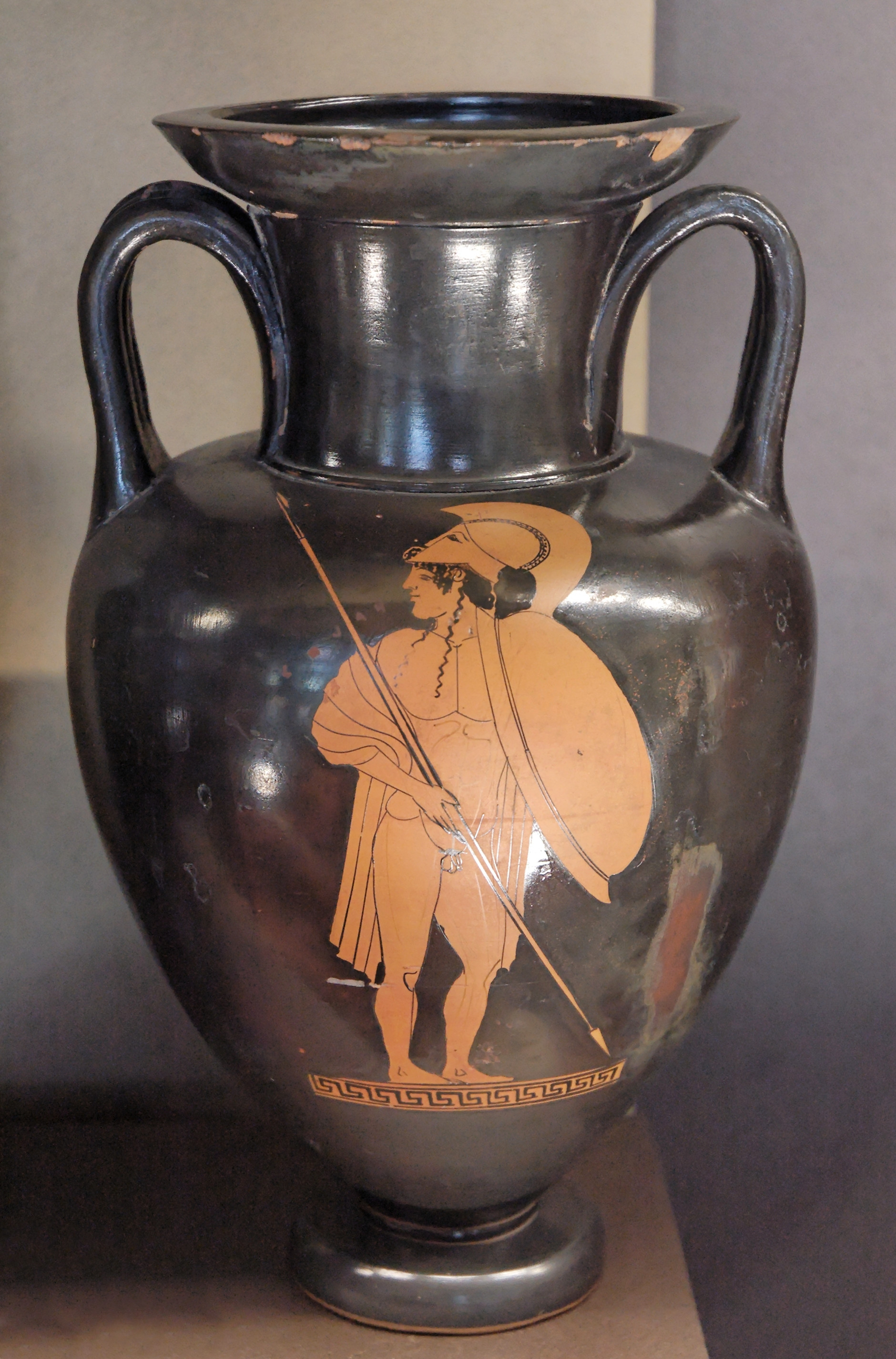 ceramic vase shapes of typology of greek vase shapes wikiwand within neck amphora antilochus louvre g213