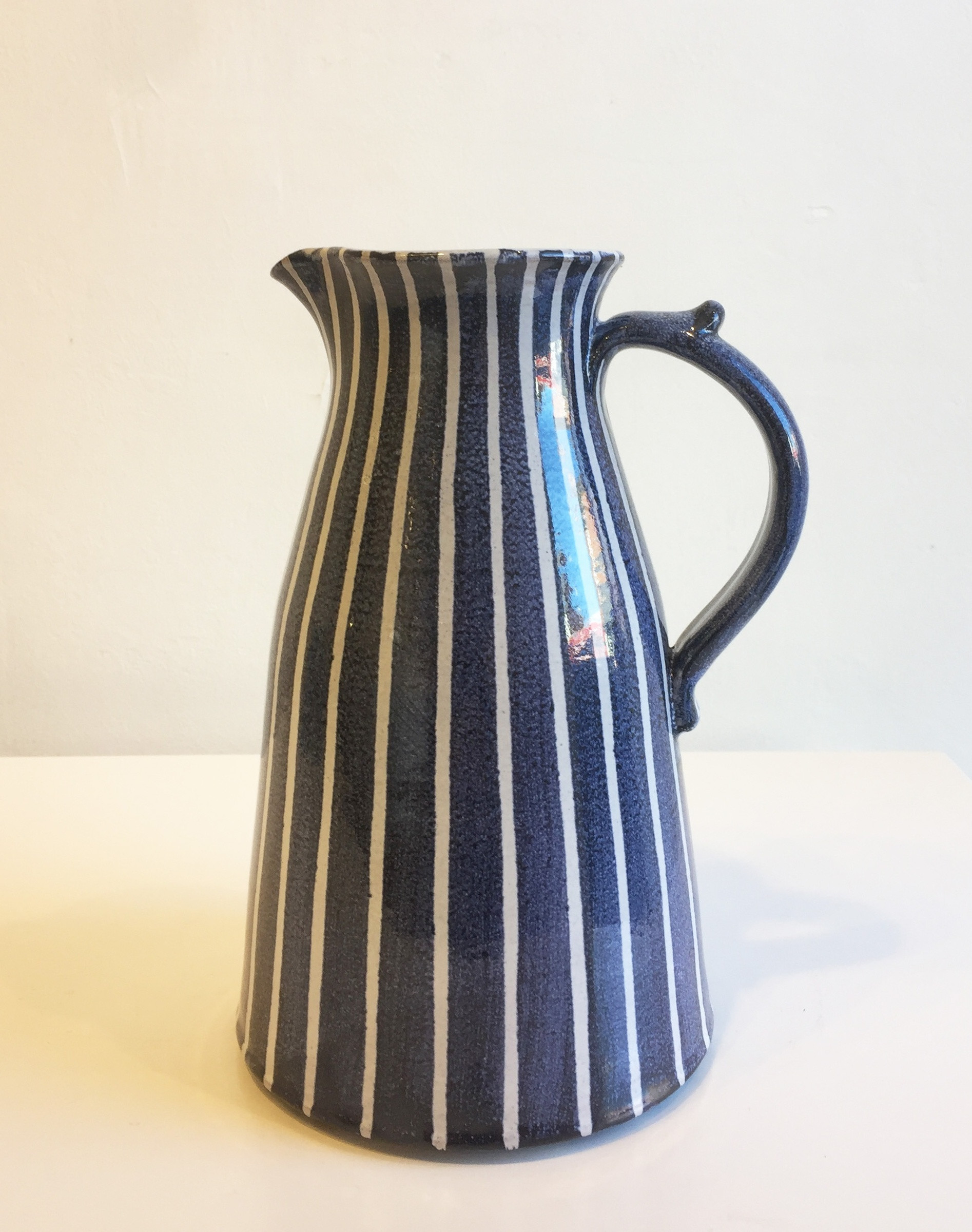14 Fashionable Ceramic Vase with Lid 2024 free download ceramic vase with lid of tydd pottery white stripes tall jug sarah wiseman gallery throughout white stripes tall jug