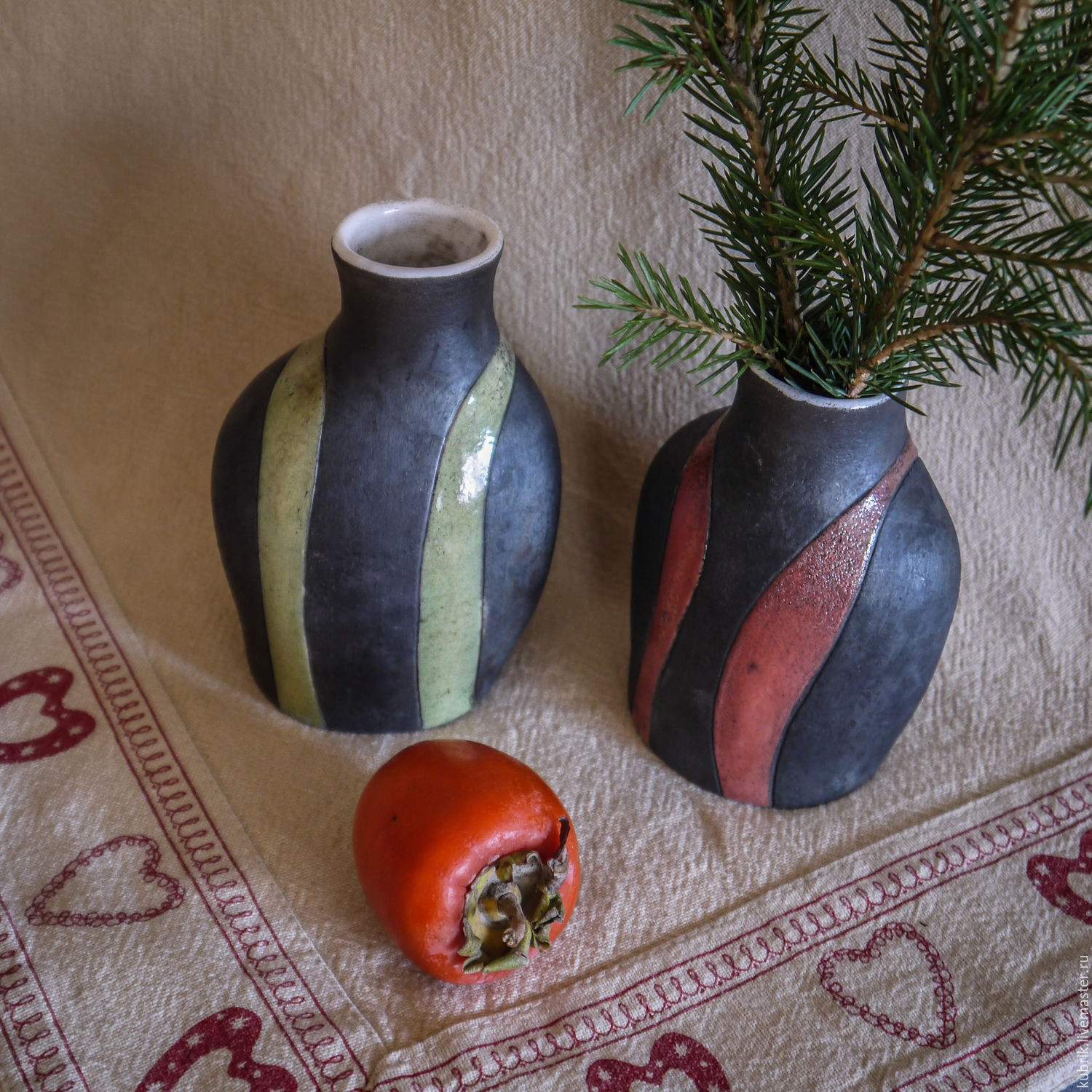 ceramic vases handmade of bright silk scarf vase shop online on livemaster with shipping throughout online shopping on my livemaster vases handmade order bright silk scarf vase kubrik livemaster