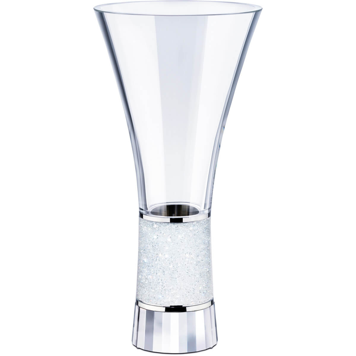 Champagne Flutes with Vase Holder Of Crystalline Vase Exclusively On Swarovski Com In Crystalline Vase