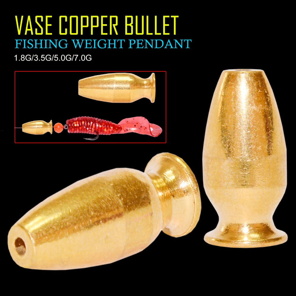 Cheap Copper Vases Of Aliexpress Com Buy Afishlure Vase Type Copper Bullet Pendant for with Regard to Aliexpress Com Buy Afishlure Vase Type Copper Bullet Pendant for soft Baits 1 8g 3 5g 5g 7g Fishing Coppers Weights Bullets Type Fishing Accessary From