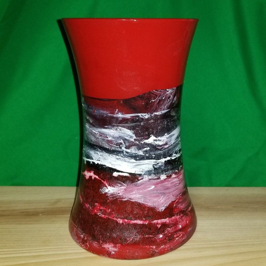 Cheap Red Vases Of Hand Painted Black and Red Vase Tall Modern Glass Vase and Its On Regarding Hand Painted Black and Red Vase Tall Modern Glass Vase and Its On Sale All Vases 20 Off