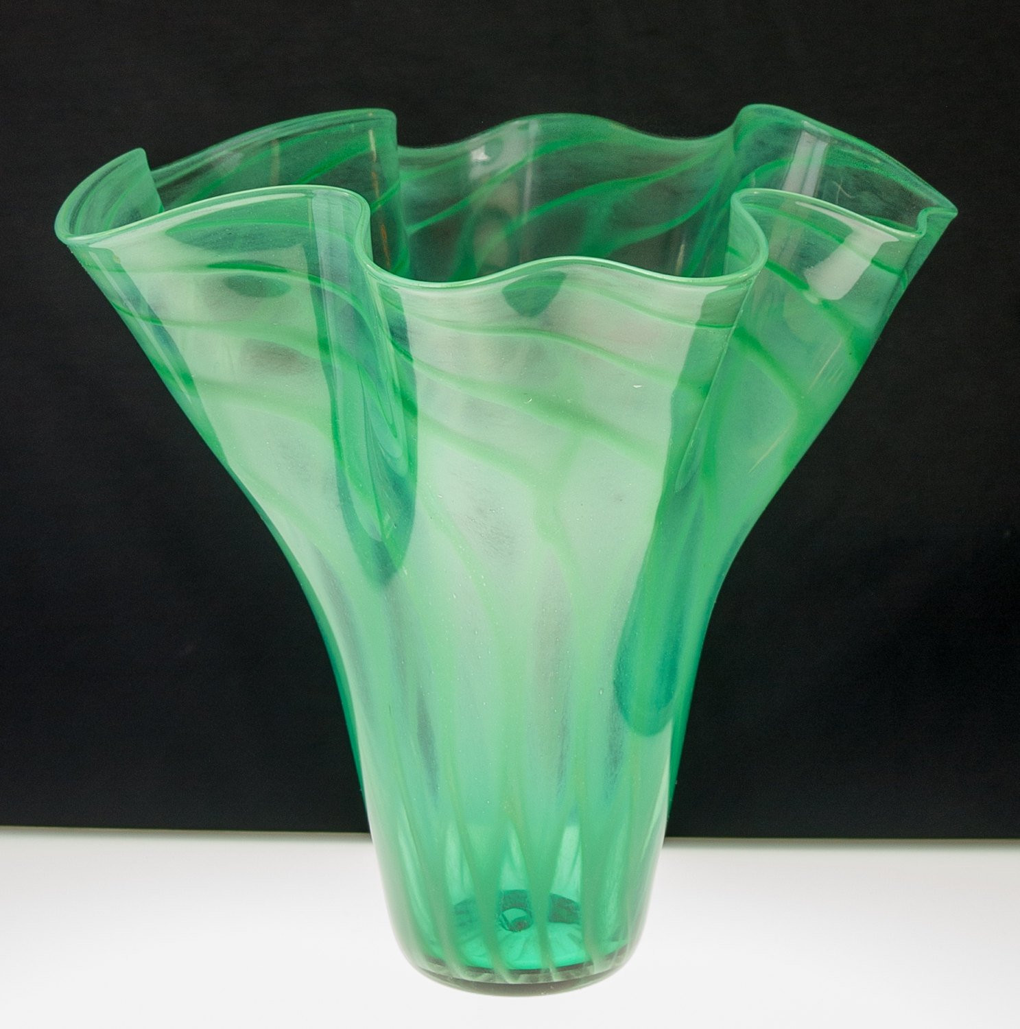 chihuly glass vase of vase art glass hand made blown glass lachausee 1991 etsy pertaining to dzoom