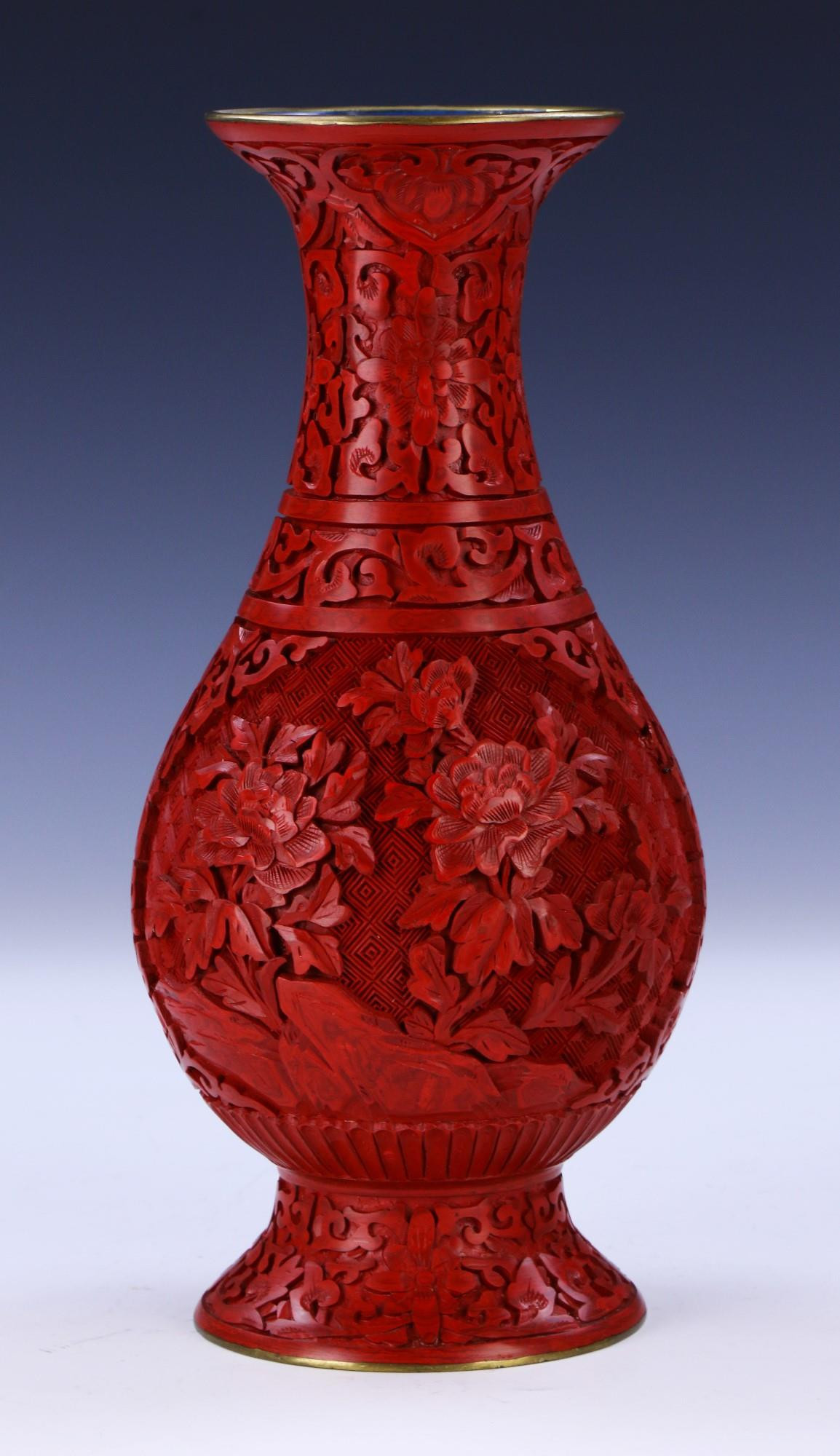 27 Awesome Chinese Cinnabar Lacquer Vase 2024 free download chinese cinnabar lacquer vase of 51bidlive a chinese antique red cinnabar lacquer on bronze vase throughout a chinese antique red cinnabar lacquer on bronze vase