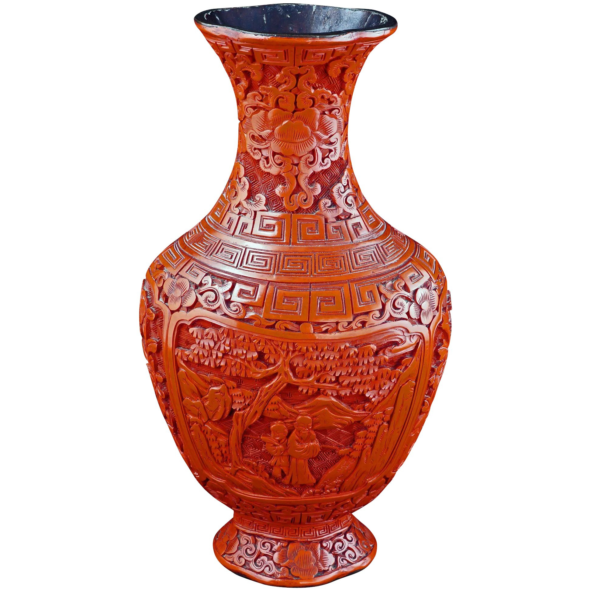 27 Awesome Chinese Cinnabar Lacquer Vase 2024 free download chinese cinnabar lacquer vase of chinese carved red lacquer cinnabar vase with garden scene circa within chinese carved red lacquer cinnabar vase with garden scene circa 1900 click to expand