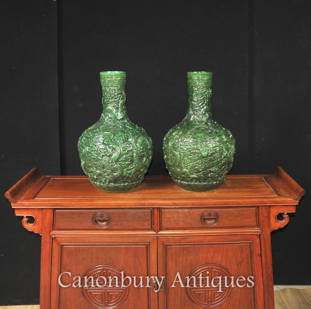 27 Awesome Chinese Cinnabar Lacquer Vase 2024 free download chinese cinnabar lacquer vase of pair chinese green cinnabar lacquer dragon vases urns bulbous urn ebay within pair chinese green cinnabar lacquer dragon vases urns bulbous urn 1472673563 pr