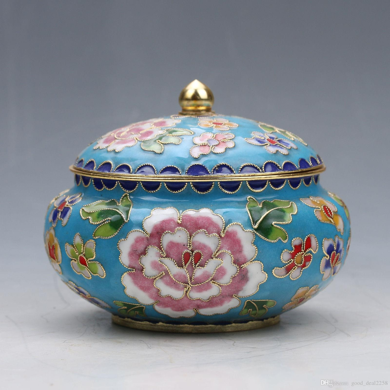 chinese cloisonne vase value of chinese collectable copper cloisonne handwork poeny pattern pots for chinese collectable copper cloisonne handwork poeny pattern pots