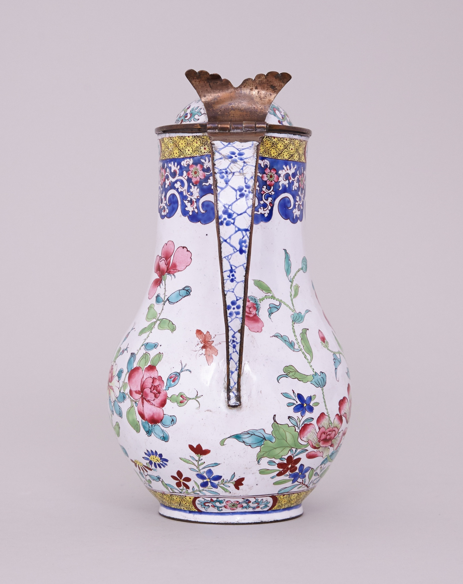 22 Perfect Chinese Enamel Vase 2024 free download chinese enamel vase of a fine chinese canton enamel coffee pot with cover qianlong 1736 intended for a fine chinese canton enamel coffee pot with cover
