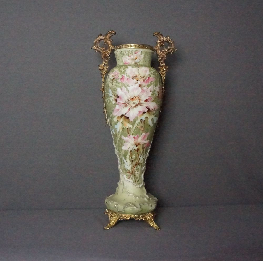 chinese enamel vase of vase with stand collection antique c f monroe kelva glass vase heavy pertaining to antique c f monroe kelva glass vase heavy brass ormolu stand handles