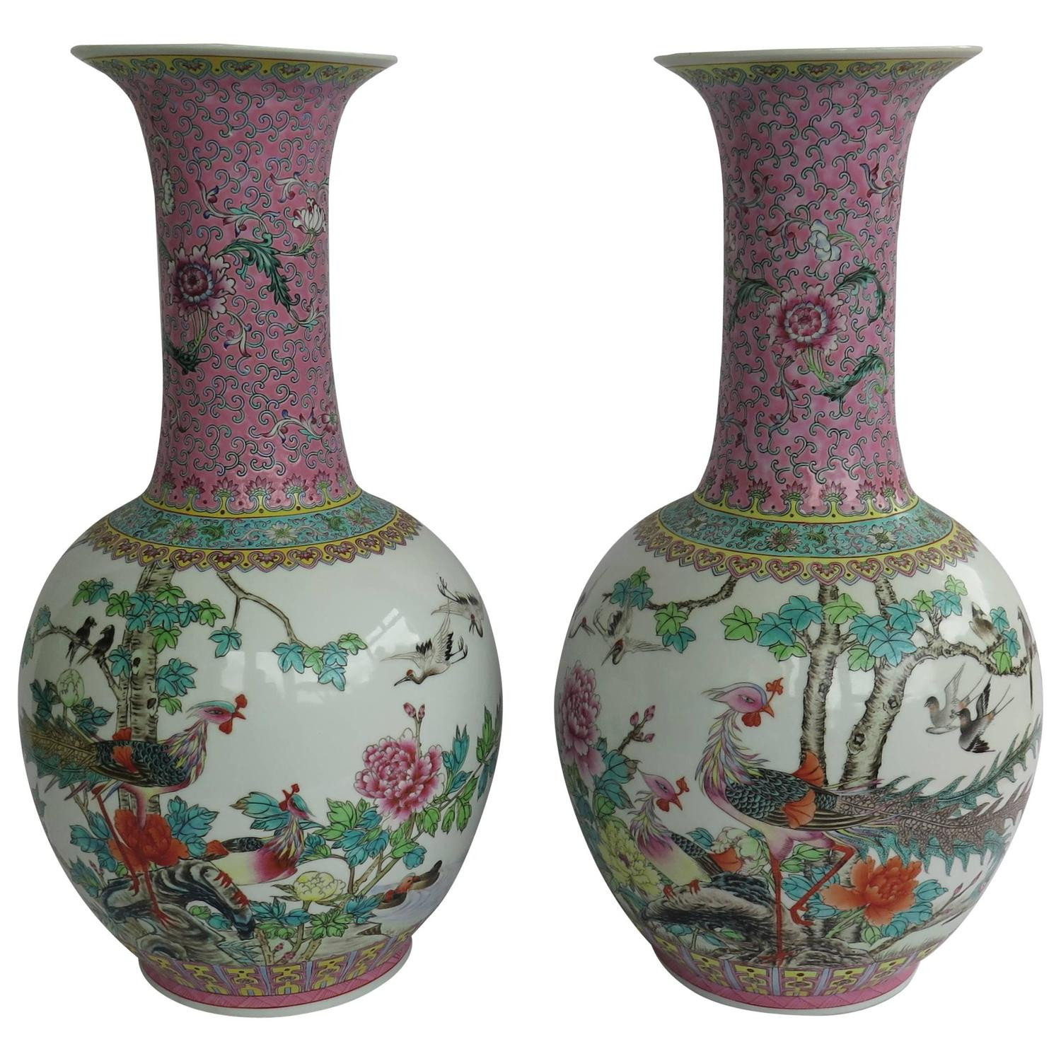 20 Fabulous Chinese Porcelain Vases for Sale 2022 free download chinese porcelain vases for sale of pair of chinese antique canton famille rose porcelain vases for sale within pair of chinese antique canton famille rose porcelain vases for sale at 1stdib