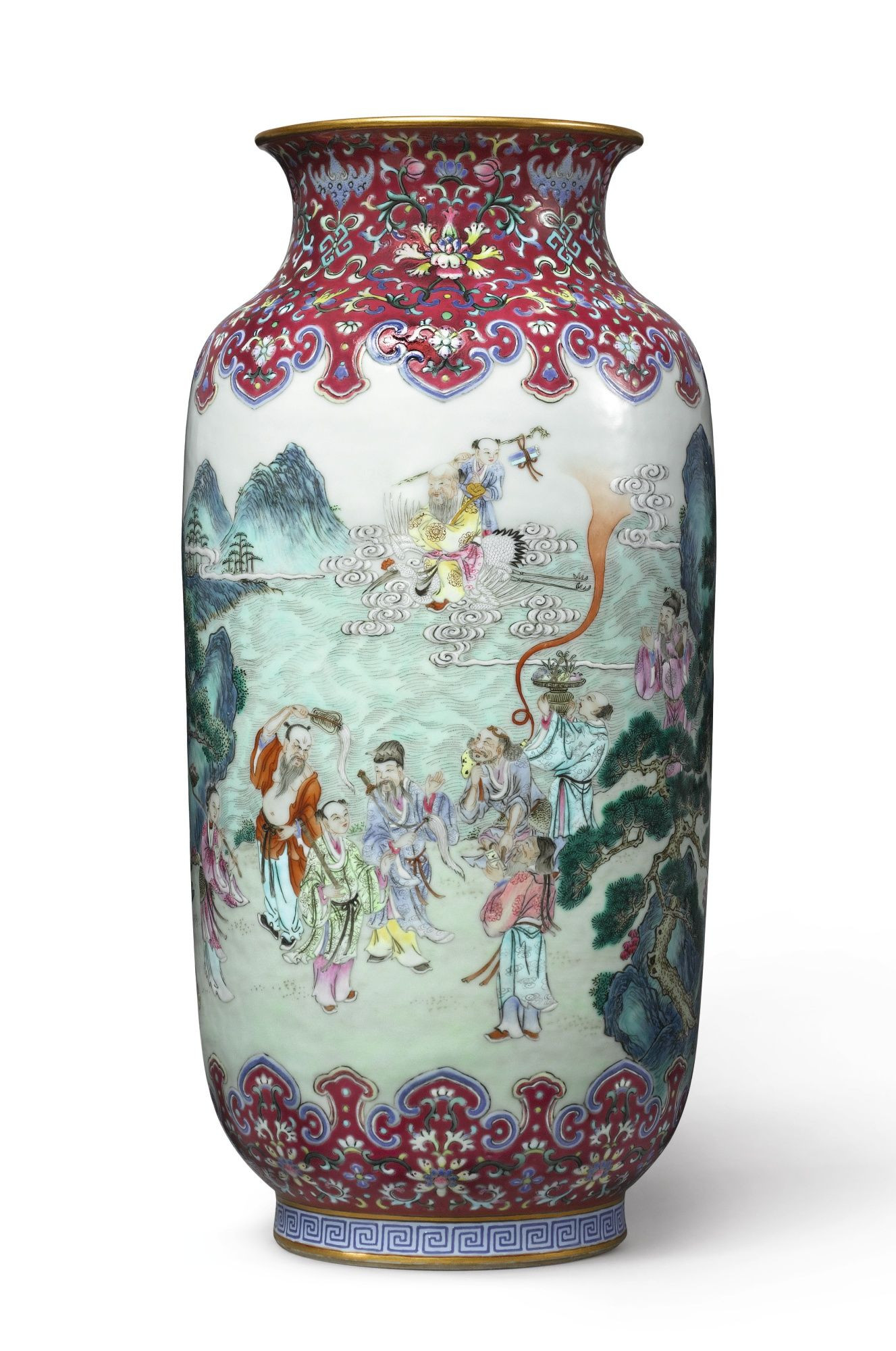 30 Wonderful Chinese Vases for Sale Uk 2024 free download chinese vases for sale uk of large ruby ground famille rose eight daoist immortals vase with large ruby ground famille rose eight daoist immortals vase qianlong mark and period exceptional f