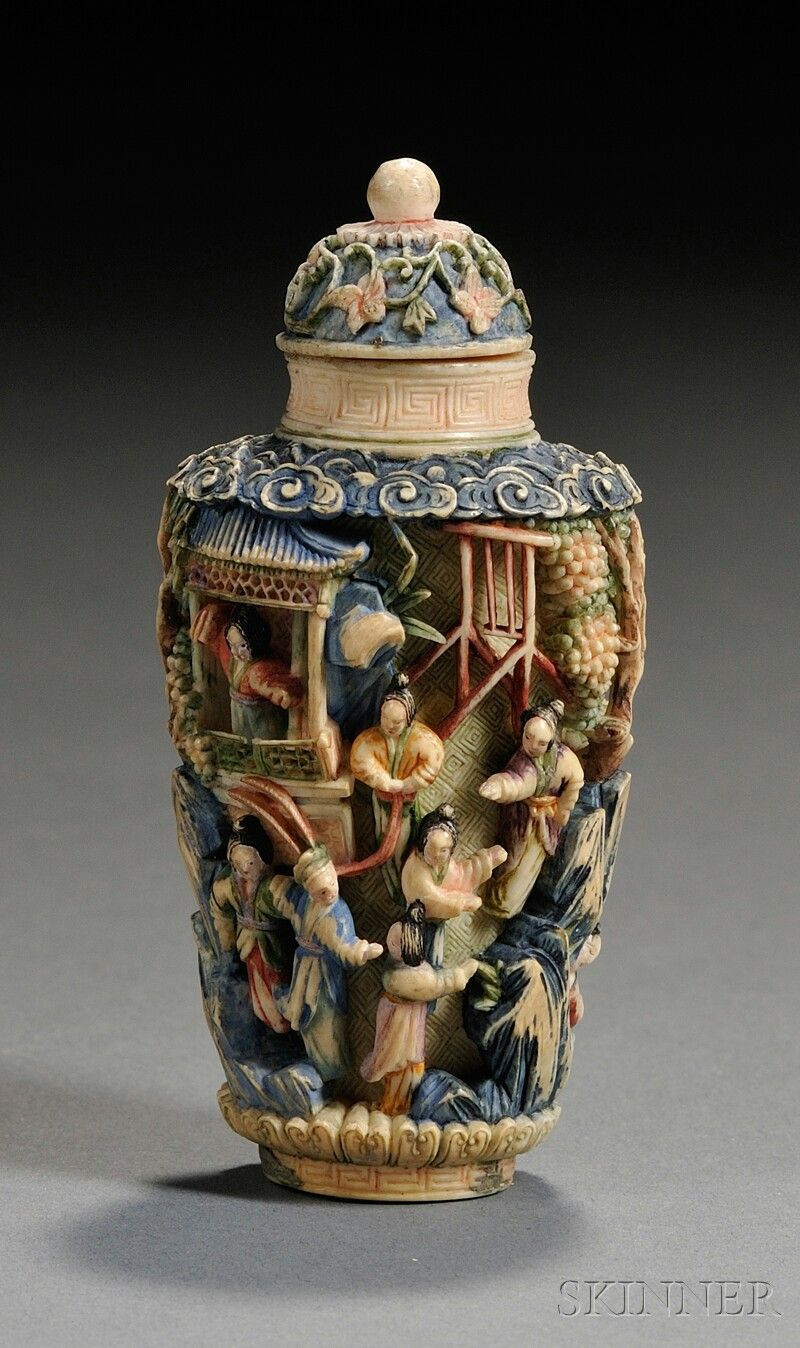 20 Perfect Chinese Vases History 2024 free download chinese vases history of painted ivory snuff bottle china early 20th century the sides pertaining to painted ivory snuff bottle china early 20th century the sides carved in various reliefs a