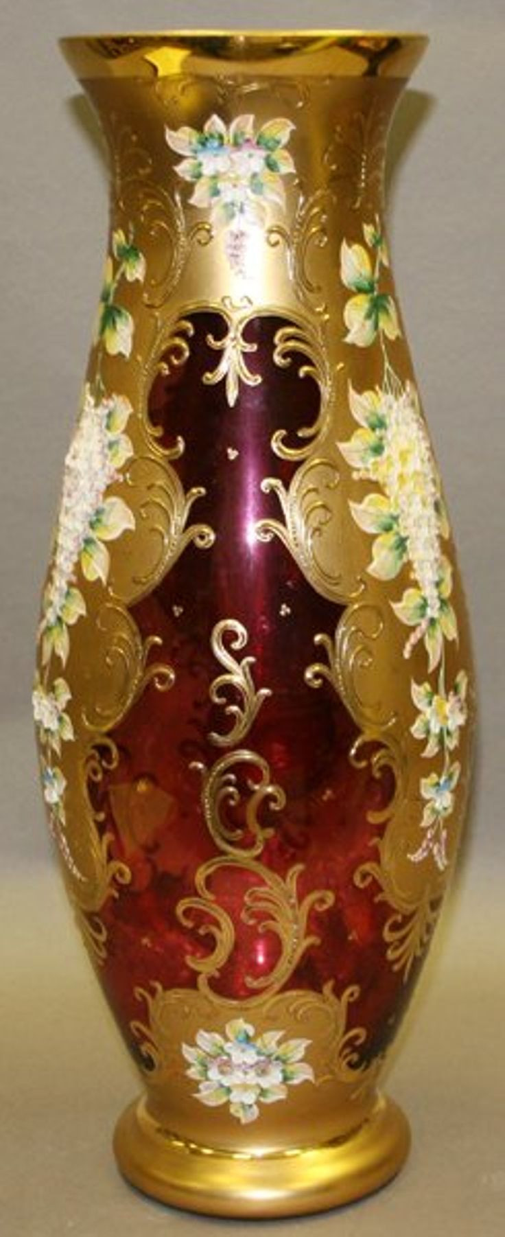 12 Wonderful Christofle orangerie Vase 2024 free download christofle orangerie vase of 71 best vessels images on pinterest crystals dish sets and glass art throughout vintage moser ruby glass vase w enamelled gold florals and scroll decoration ac29