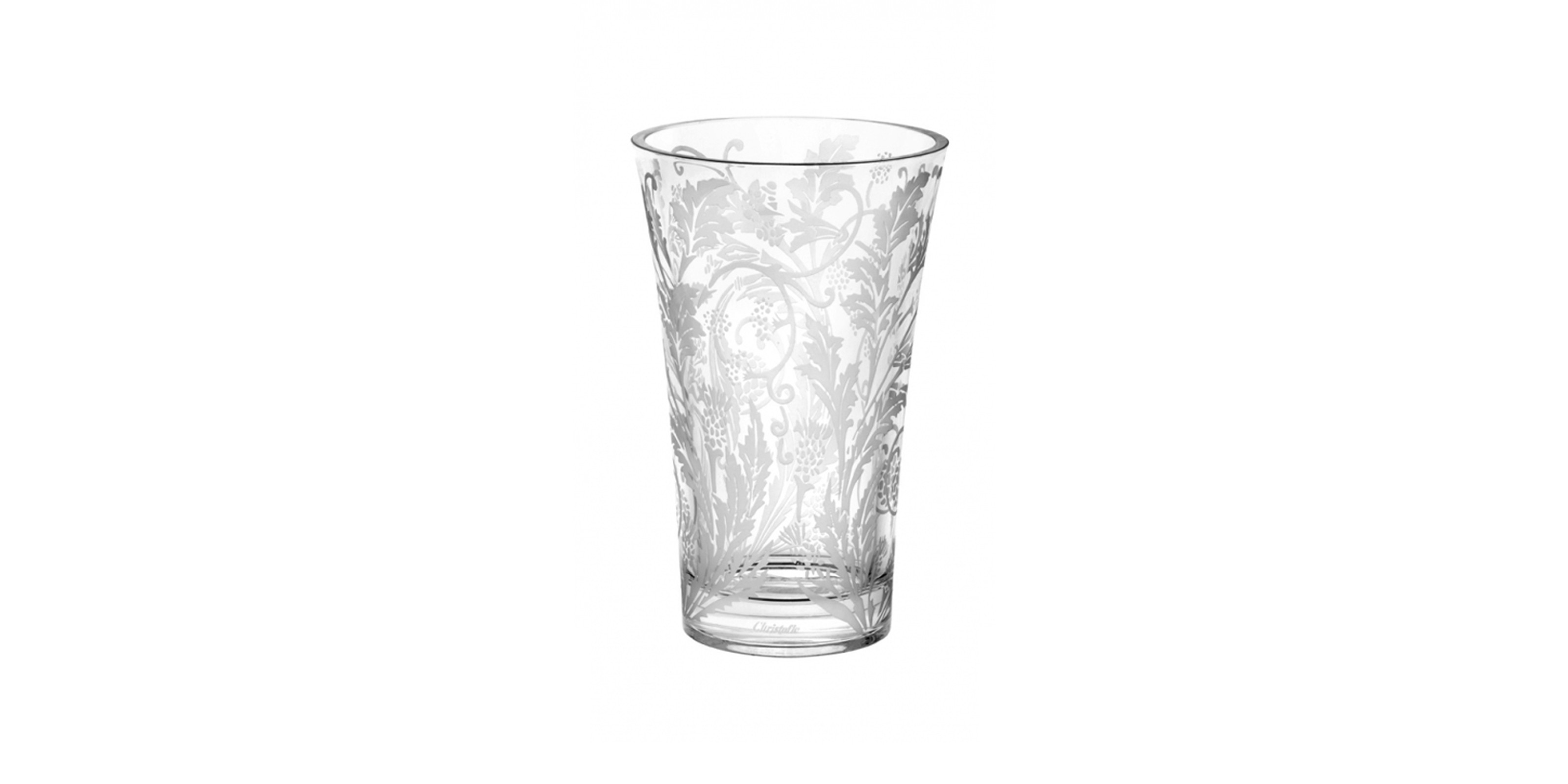 20 attractive Christofle Uni Vase 2024 free download christofle uni vase of floral print crystal vase marly christofle throughout diminuer le zoom