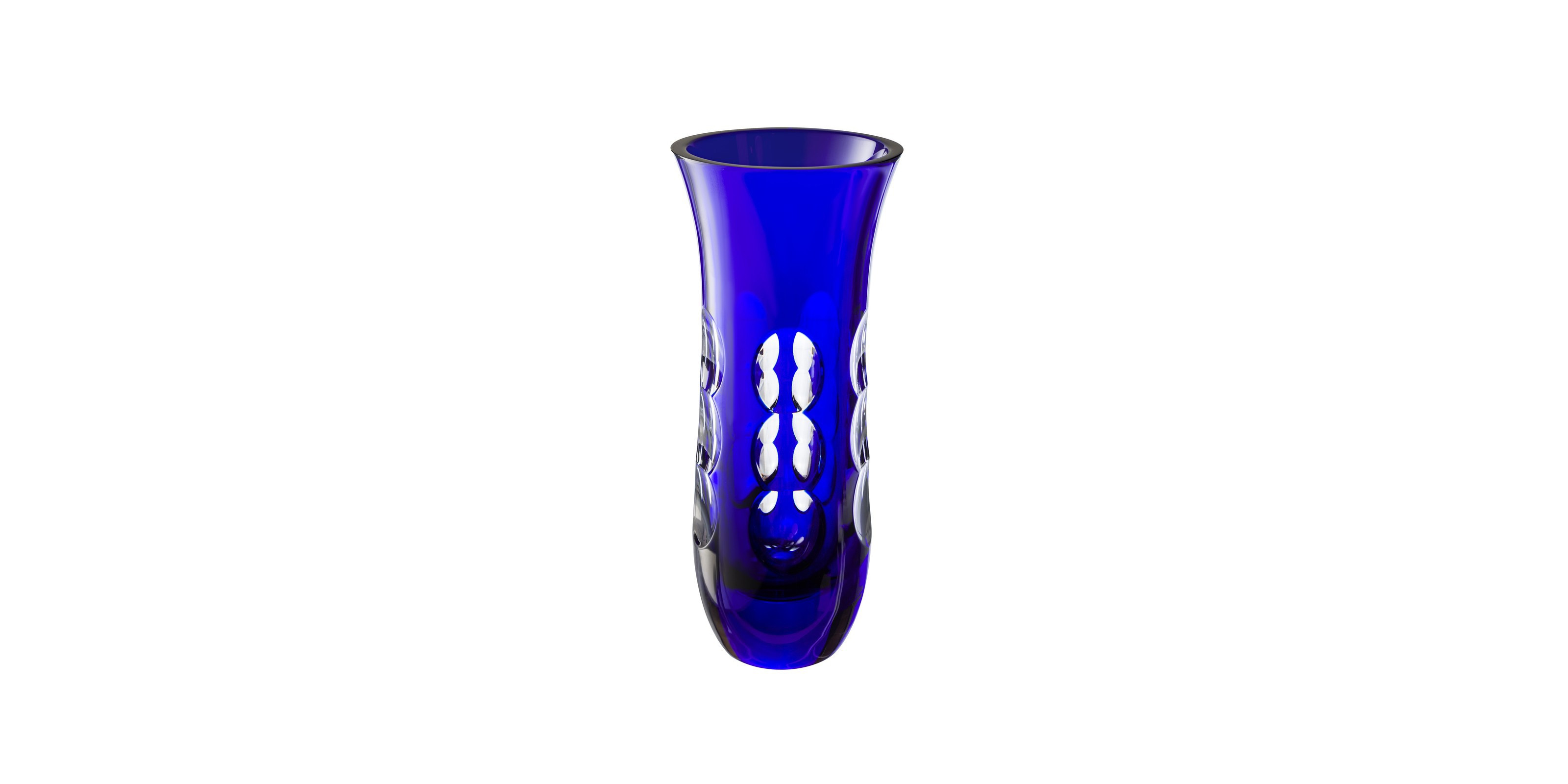 20 attractive Christofle Uni Vase 2024 free download christofle uni vase of kawali blue glass vase inside diminuer le zoom