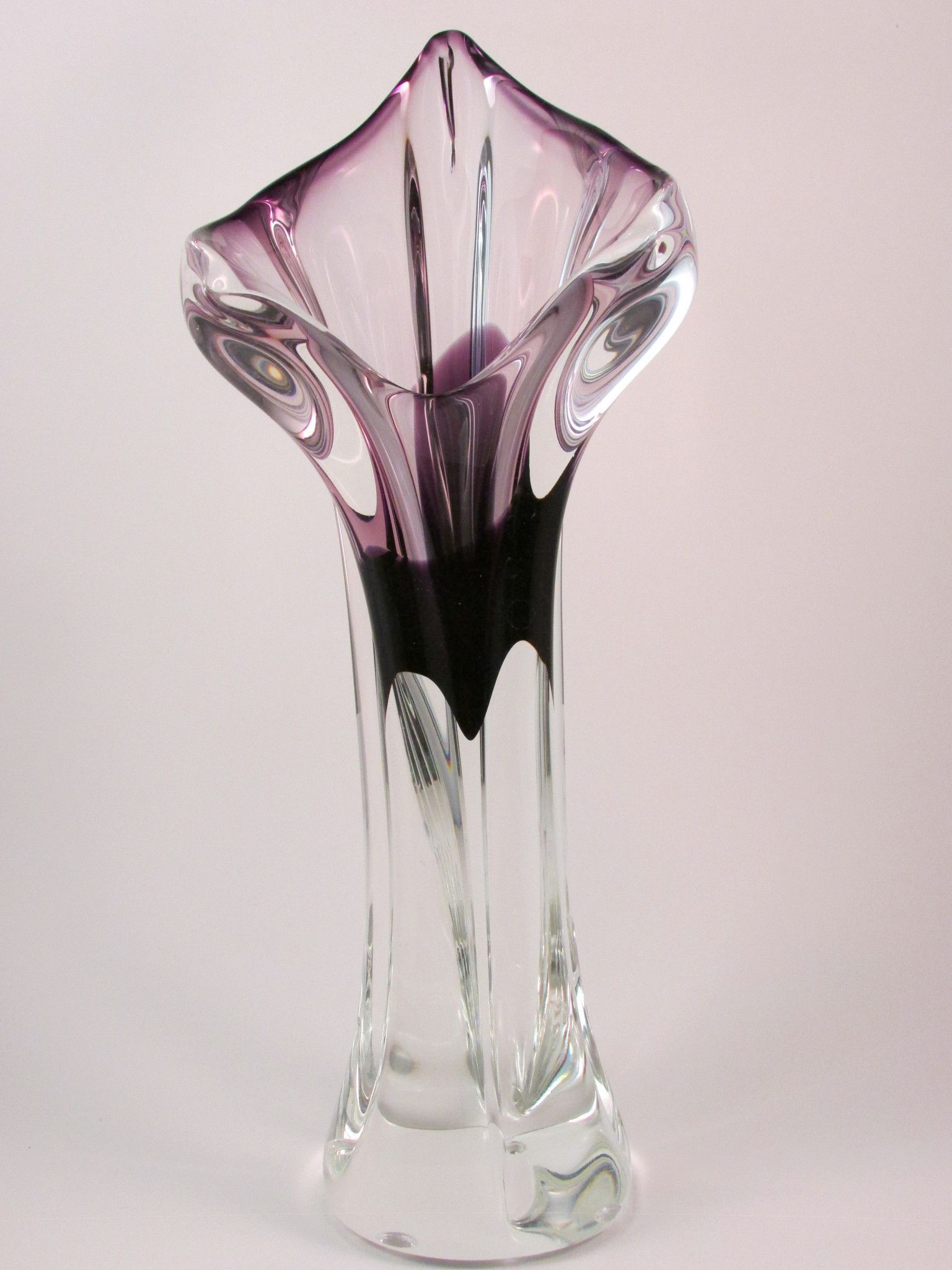 clear glass bud vases of tall purple and clear glass vase jack in the pulpit style clear with regard to tall purple and clear glass vase jack in the pulpit style
