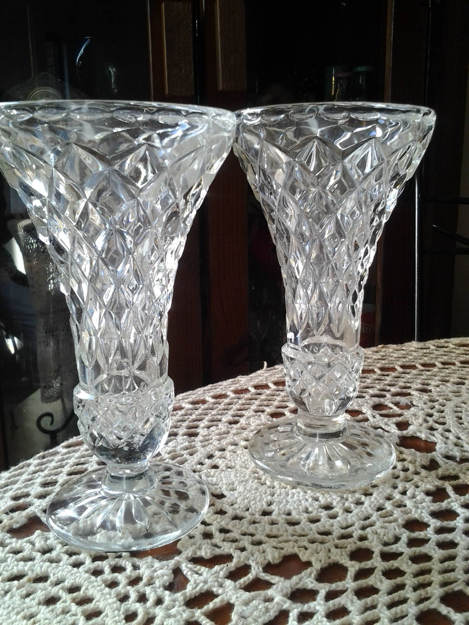 20 attractive Clear Glass Vase Square 2024 free download clear glass vase square of 1950s pair of on glass vase small posy vintage coloured and with regard to 1950s pair of on glass vase small posy