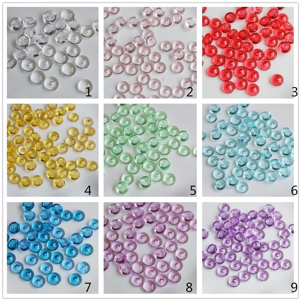 29 Lovable Clear Plastic Beads for Vases 2024 free download clear plastic beads for vases of 2018 7 mm flat crystal clear round cabochon for vase fillertable pertaining to color chart choose from itleave the message color number to us when you place 