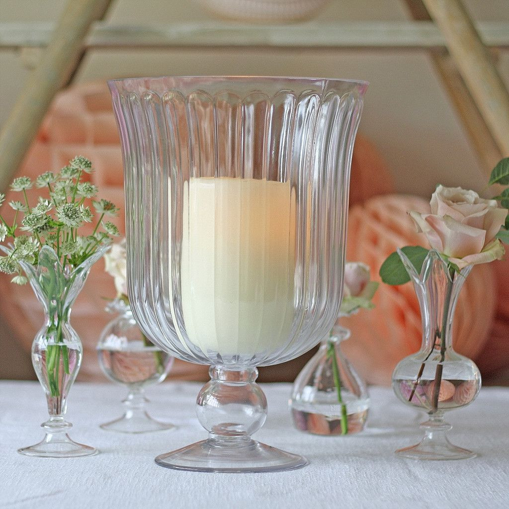 26 Stylish Clear Vases for Weddings 2024 free download clear vases for weddings of clear glass footed vase or hurricane lantern table decorations intended for clear glass footed vase or hurricane lantern