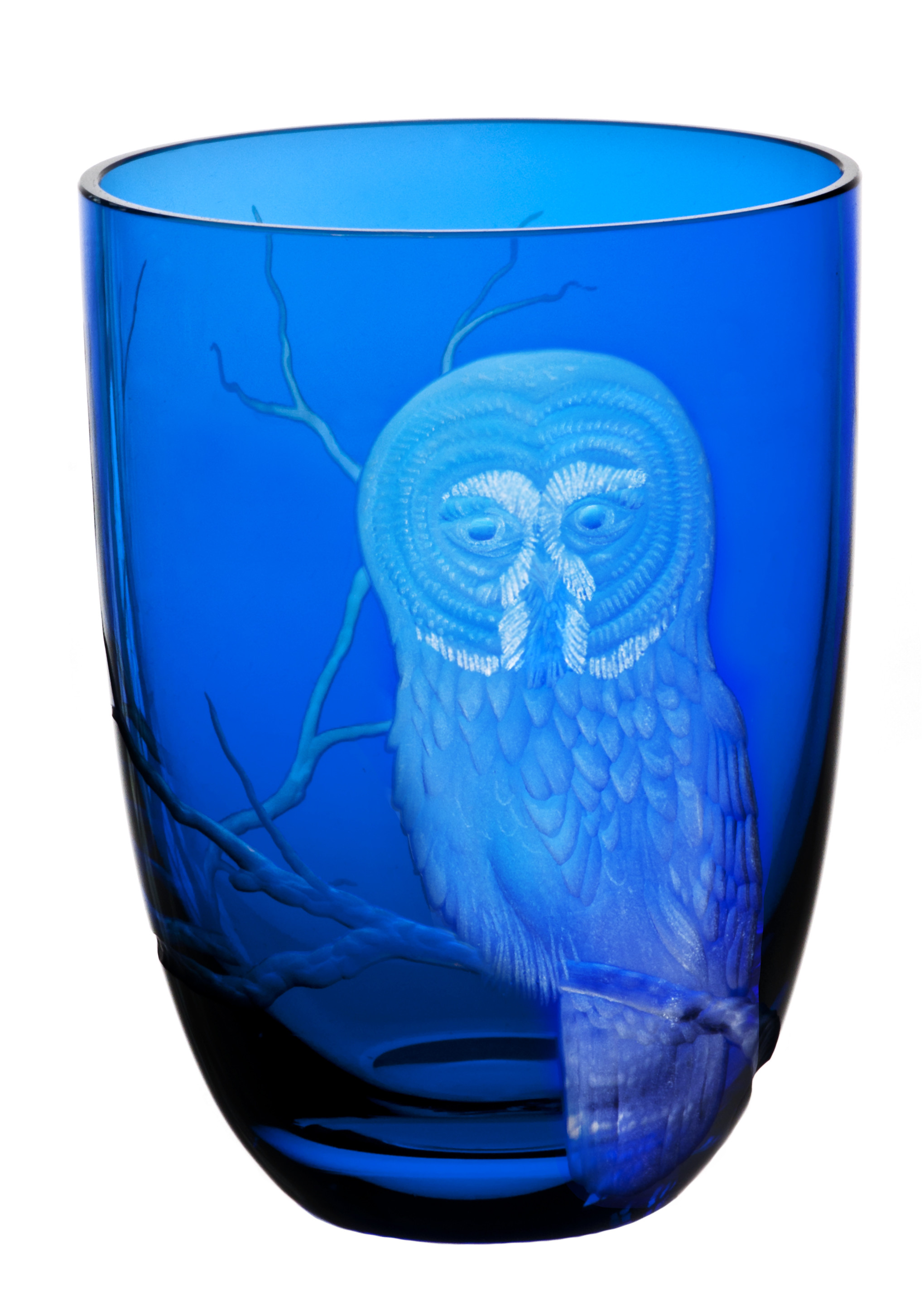 29 Wonderful Cobalt Blue Cut Glass Vase 2024 free download cobalt blue cut glass vase of tumbler tawny owl height 102 mm cobalt blue from the series with regard to tumbler tawny owl height 102 mm cobalt blue from the series planet earth crystal glas