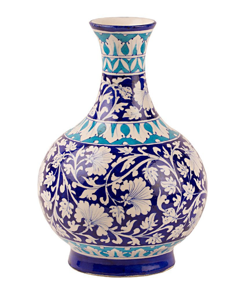 30 Amazing Cobalt Blue Pottery Vase 2024 free download cobalt blue pottery vase of rajasthali blue pottery flower wash surai 8 58 510 5 inches buy with regard to rajasthali blue pottery flower wash surai 8 58 510 5 inches