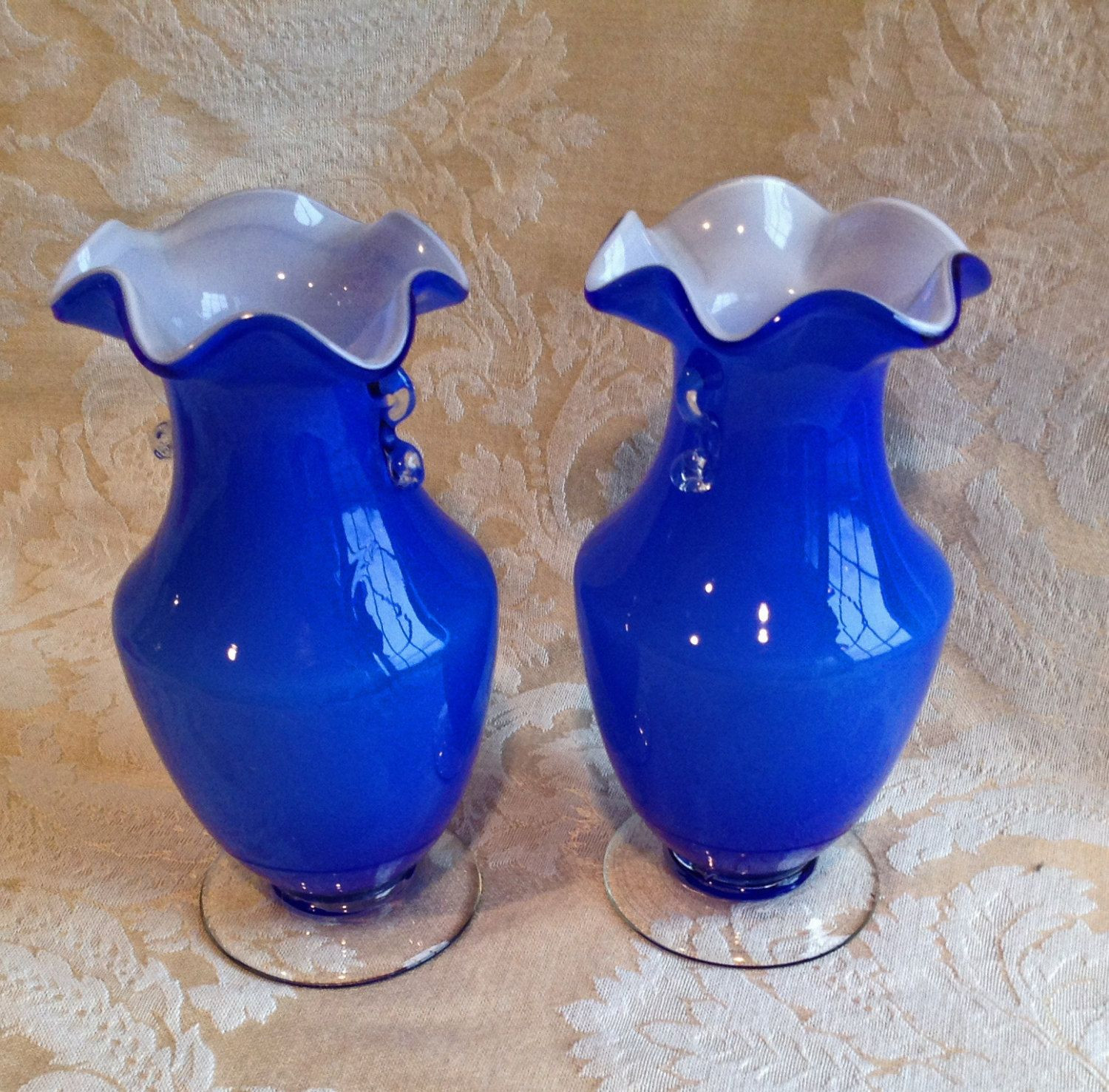 19 Fabulous Colored Blown Glass Vases 2024 free download colored blown glass vases of cased hand blown vases pair french blue vases hand blown glass with regard to pair cased hand blown vases french blue vases hand blown glass vases mint by kathyk