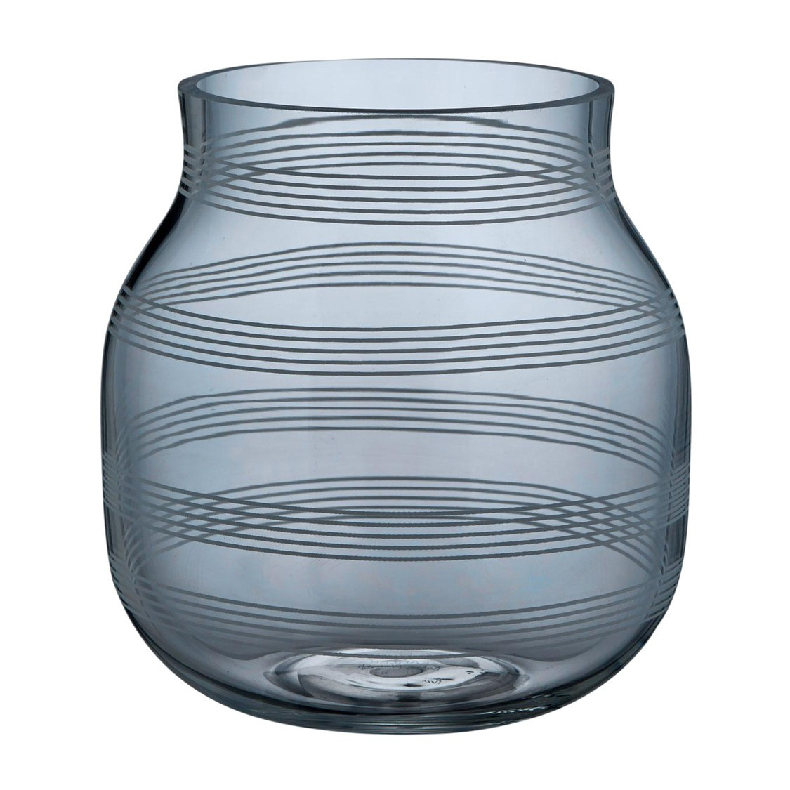 colored glass vases and bowls of ka¤hler omaggio glass vase h 17cm ambientedirect regarding omaggio glass vase h 17cm