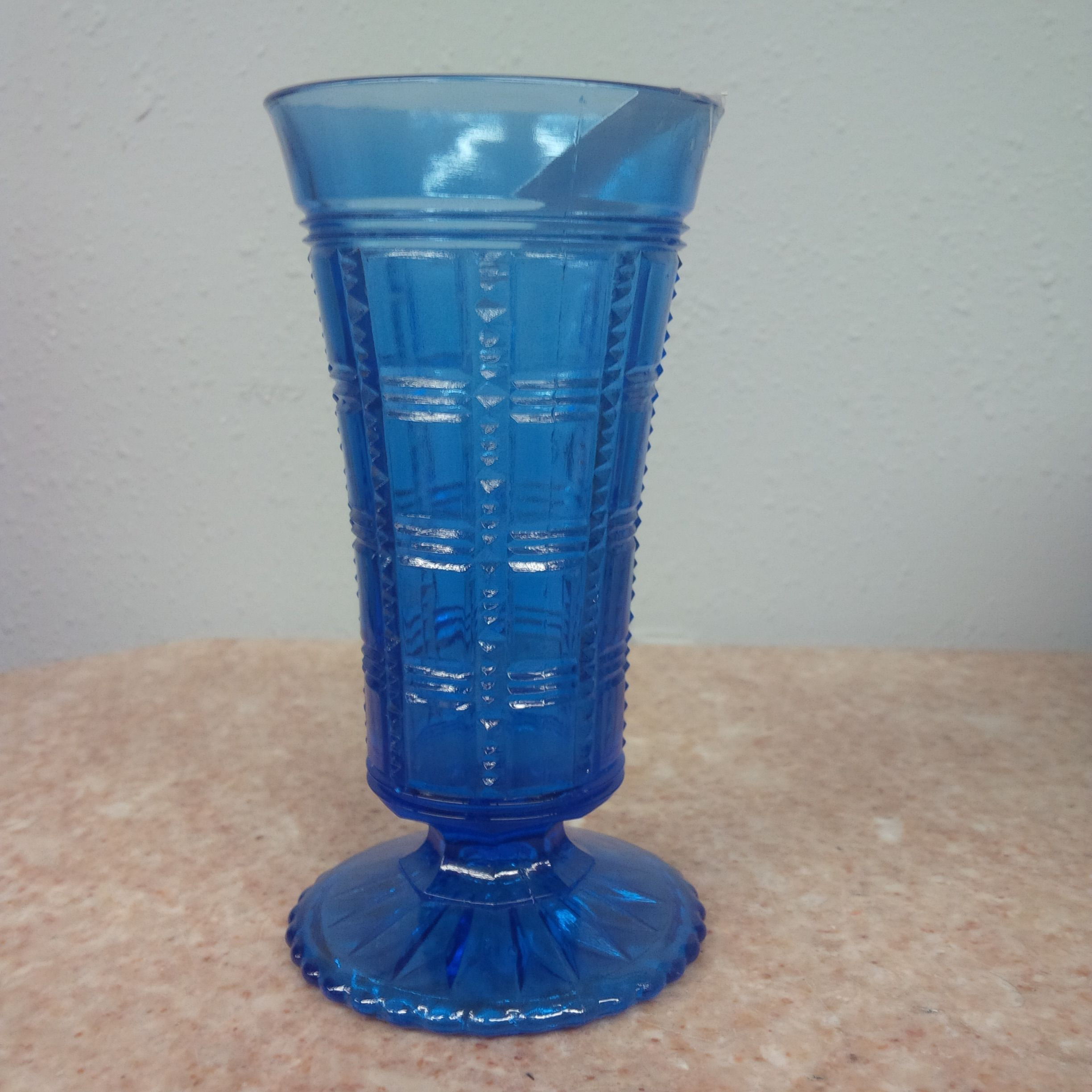 colored glass vases for centerpieces of 23 blue crystal vase the weekly world with regard to cobalt blue beaded block glass vase parfait by imperial glass co