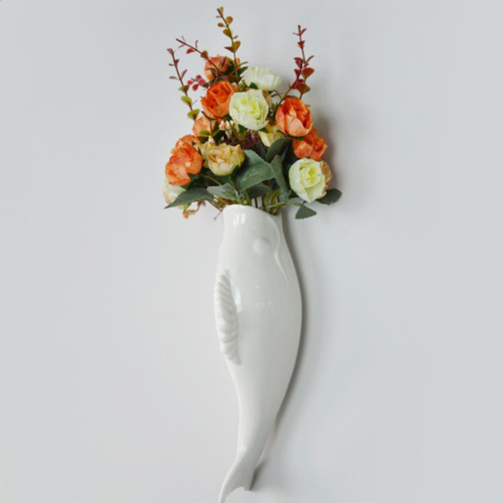 28 Great Cone Shaped Vase 2024 free download cone shaped vase of aliexpress com buy fish ceramic wall hanging plant vase mural for within aliexpress com buy fish ceramic wall hanging plant vase mural for hotel cafe decoration style c f