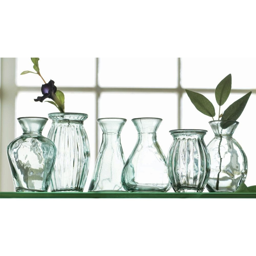 22 Fabulous Connected Glass Bud Vases 2024 free download connected glass bud vases of recycled green glass vases set of 6 perfect for a windowsill with recycled green glass vases set of 6 perfect for a windowsill