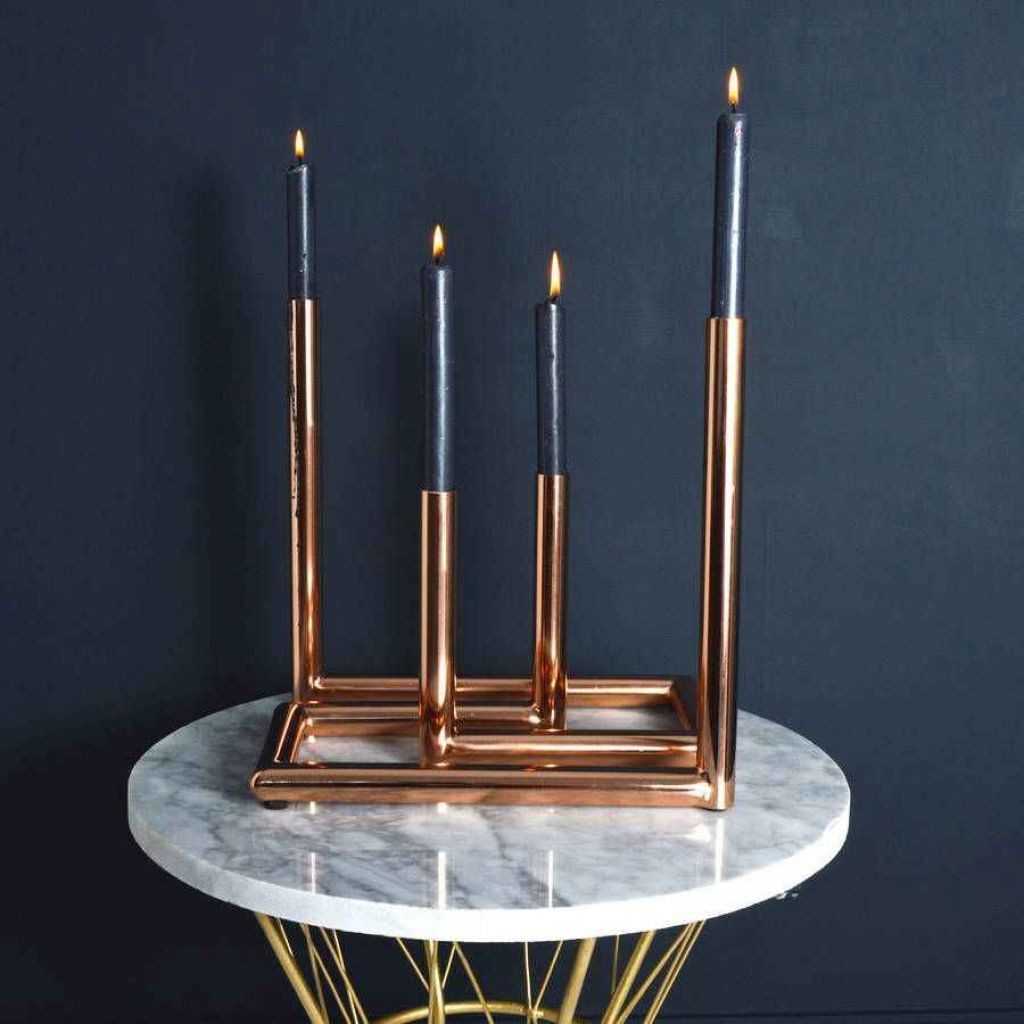 copper mercury glass vases of copper double candle holder by miafleur candle holders rose gold inside 300 x 300 150 x 150 candle holders
