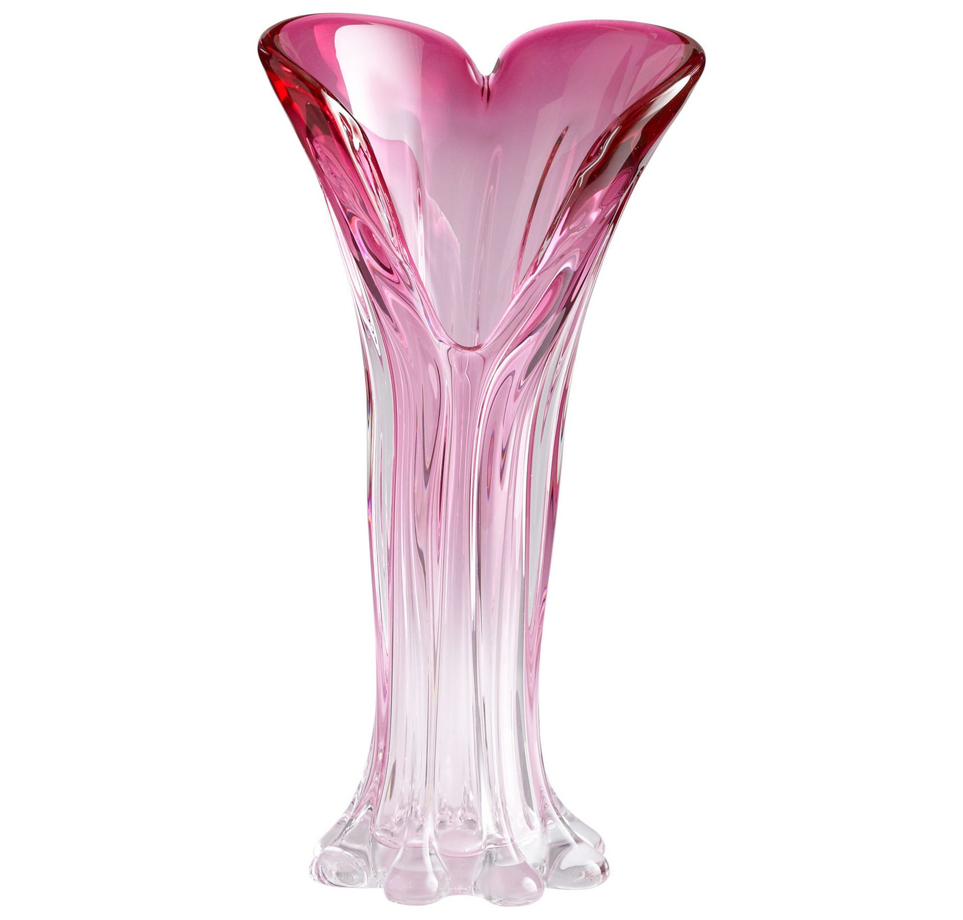 decorative crystal vases of cyan design 05388 large cuore vase in pink finish in home decor regarding cyan design 05388 large cuore vase in pink finish in home decor vases urns