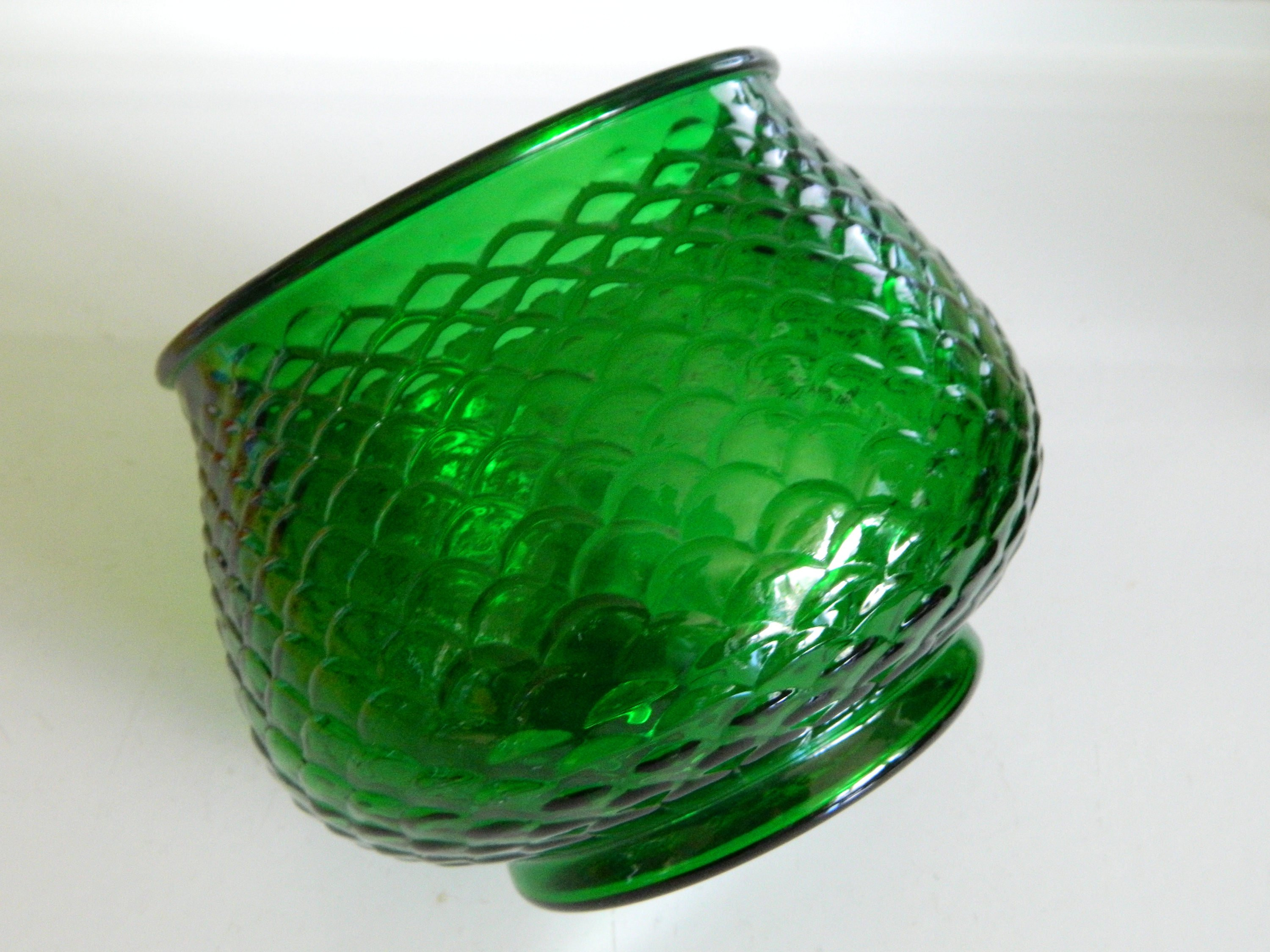 12 Elegant E O Brody Glass Vase 2024 free download e o brody glass vase of e o brody co fish scale glass planter etsy within dc29fc294c28ezoom