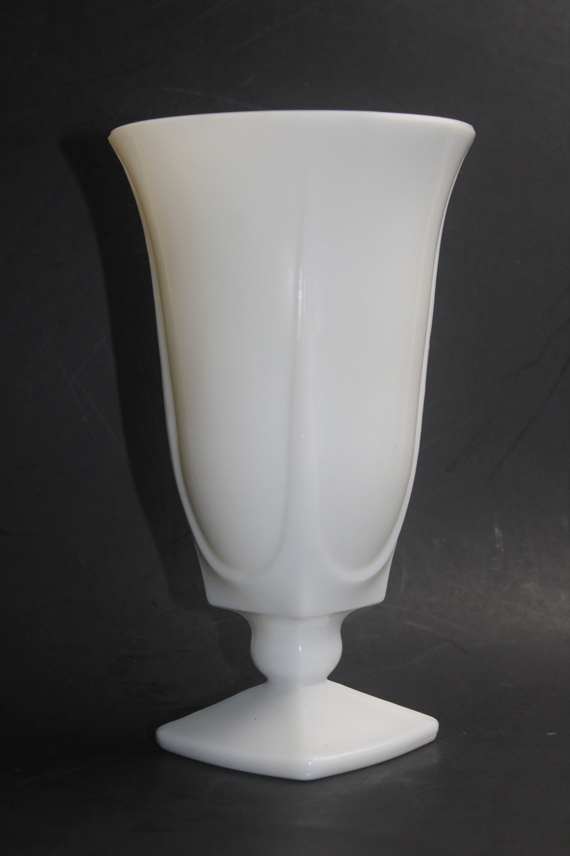 12 Elegant E O Brody Glass Vase 2024 free download e o brody glass vase of vintage 1950s white milk glass vase with pedestal base tapers etsy within dc29fc294c28ezoom