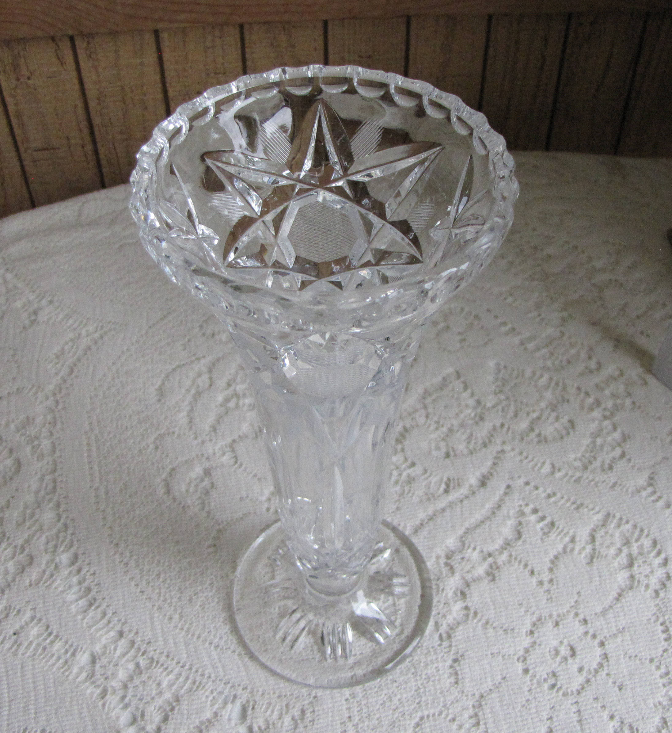 18 Fantastic Ebay Cut Glass Vases 2024 free download ebay cut glass vases of crystal vase cut glass flower vase etched waffle and stars footed for shipping