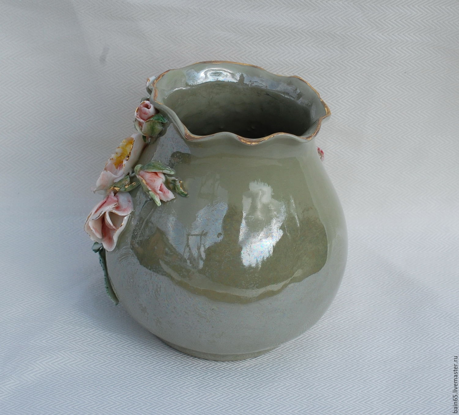 17 Lovable English Pottery Vases 2024 free download english pottery vases of pale pink wild rose vase porcelain shop online on livemaster with intended for vases handmade pale pink wild rose vase porcelain mila