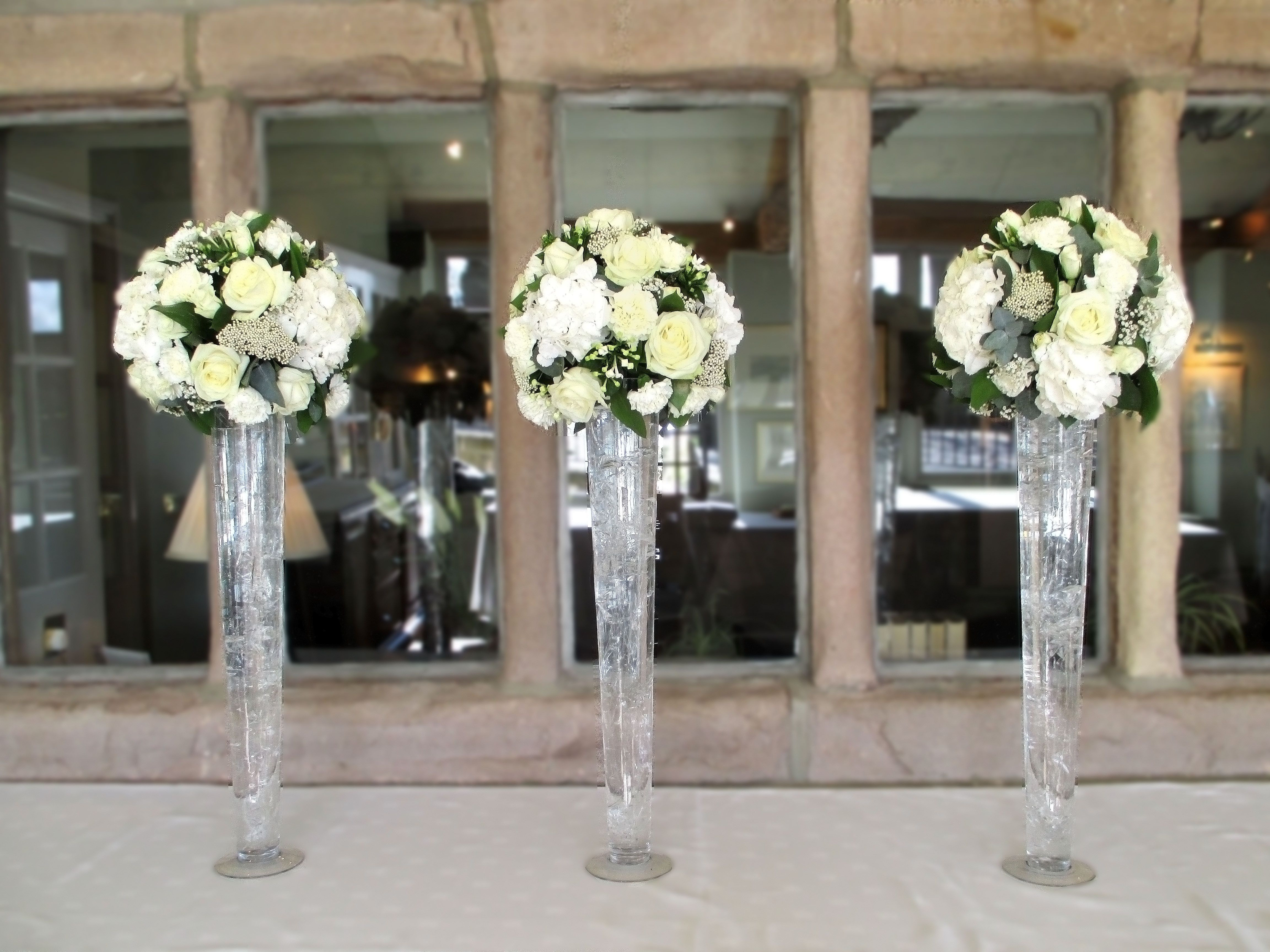 faux hydrangea arrangement in clear glass vase of 19 glass bouquet vases the weekly world pertaining to wedding flowers for tables centerpiece new outstanding glass flower