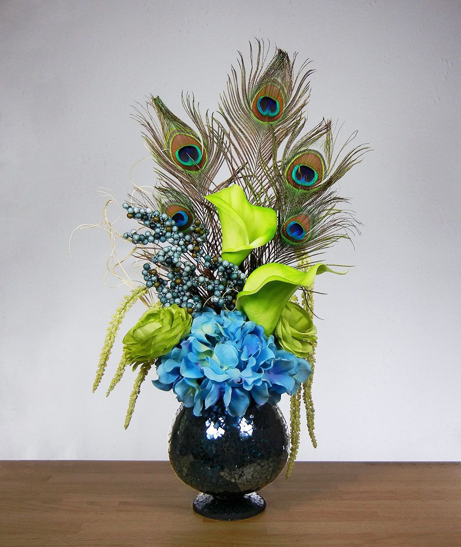 24 Famous Feather Vase Centerpieces 2024 free download feather vase centerpieces of new blue and green peacock feather hydrangea rose lily floral in anything peacock decor and green peacock feather hydrangea rose lily floral arrangement decor