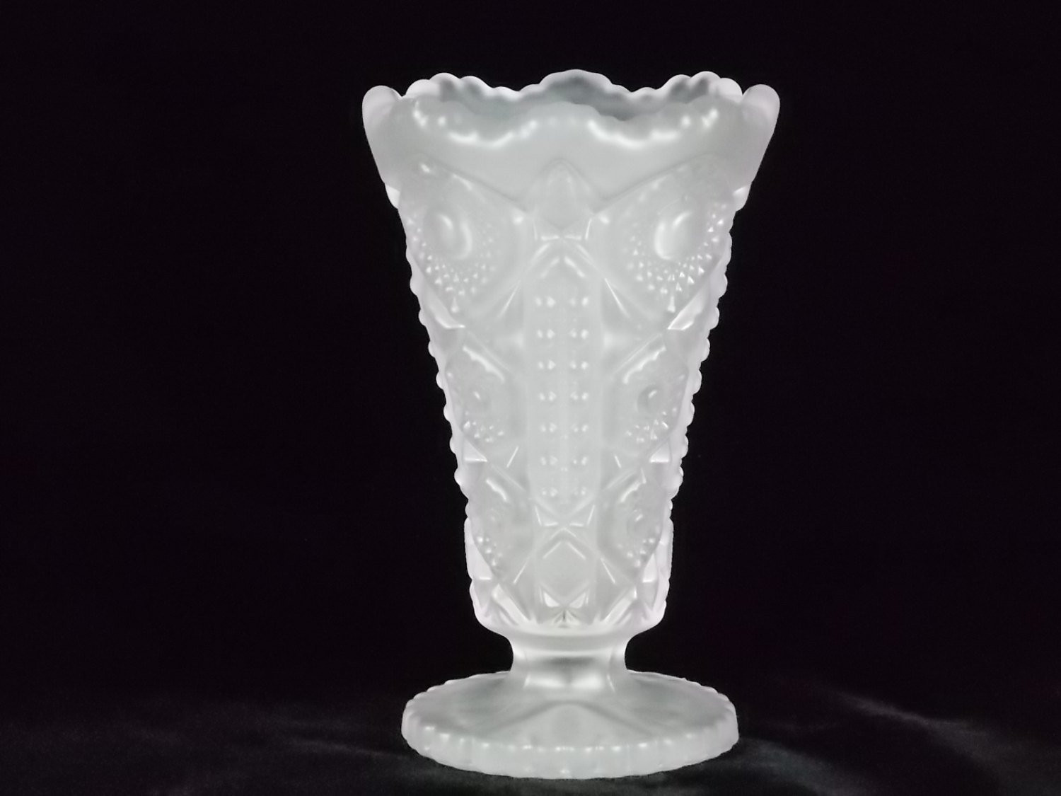 15 Trendy Fenton Glass Vase Prices 2024 free download fenton glass vase prices of imperial glass lace variant satin frost crystal footed etsy pertaining to dc29fc294c28ezoom