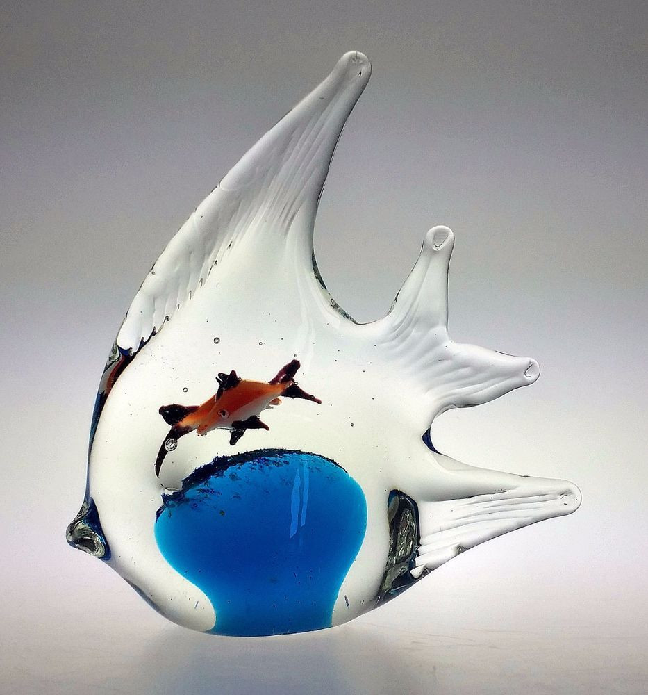 28 Perfect Fish Shaped Glass Vase 2024 free download fish shaped glass vase of vintage artisan glass paper weight angel fish sharks ground bottom with regard to vintage artisan glass paper weight angel fish sharks ground bottom