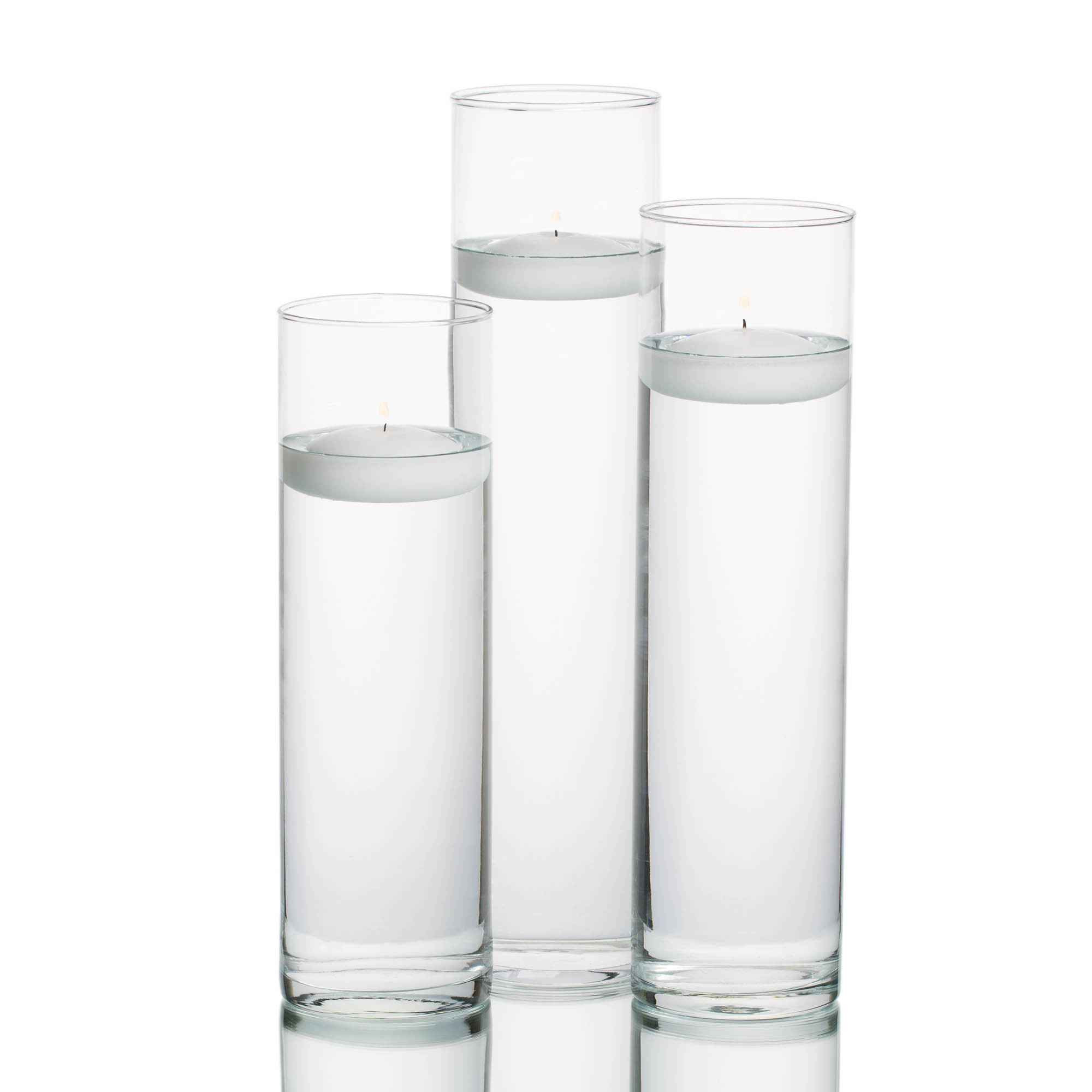 Floating Candle Cylinder Vase Sets Of Slash Prices On Abbott Collection Nautical Glass Hurricane with Regard to Ksp Flare Tealight Holder Set From 3 Set Glass Candle